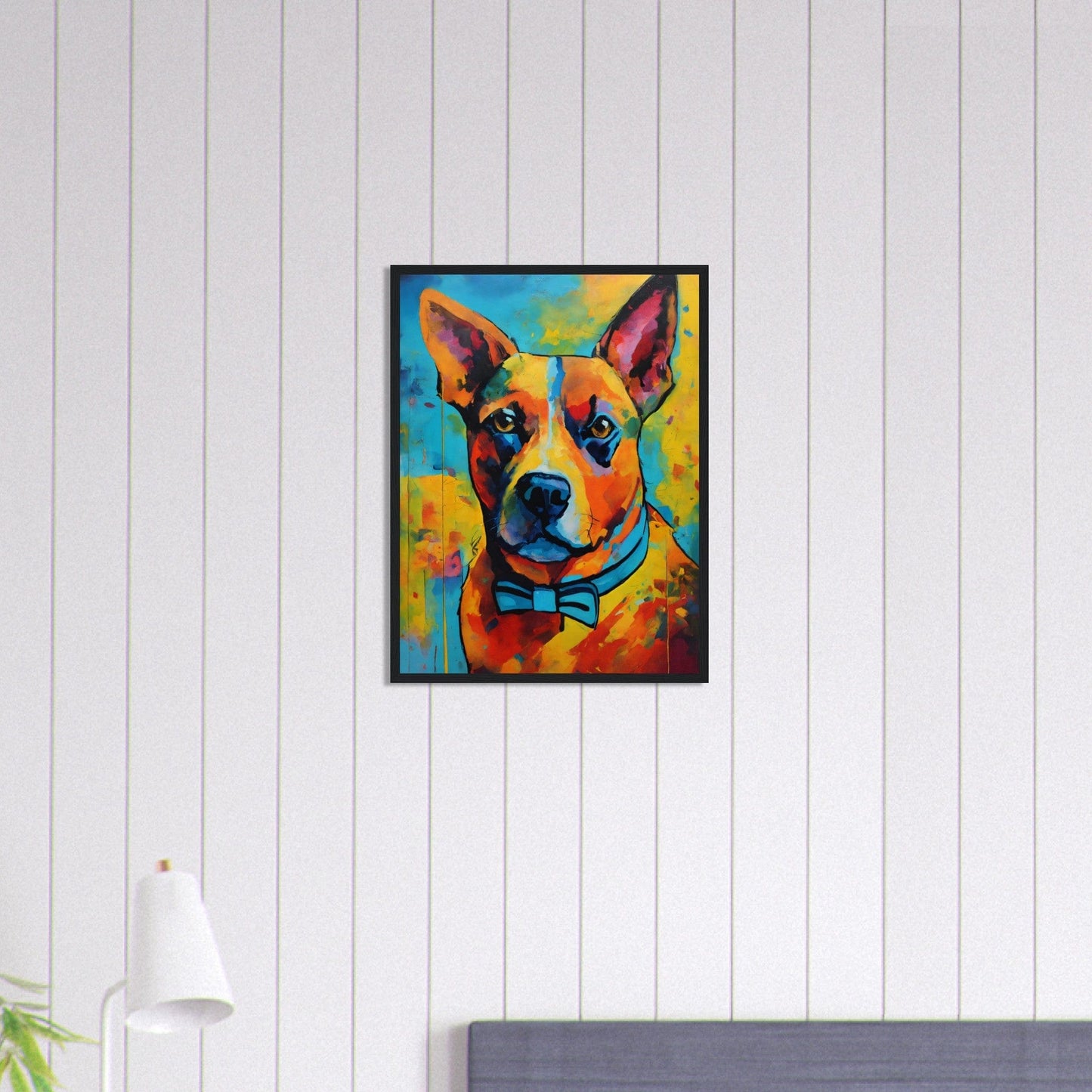 Canvanation Print Material 45x60 cm / 18x24″ Tableau Chien L'Éclat Du Jour