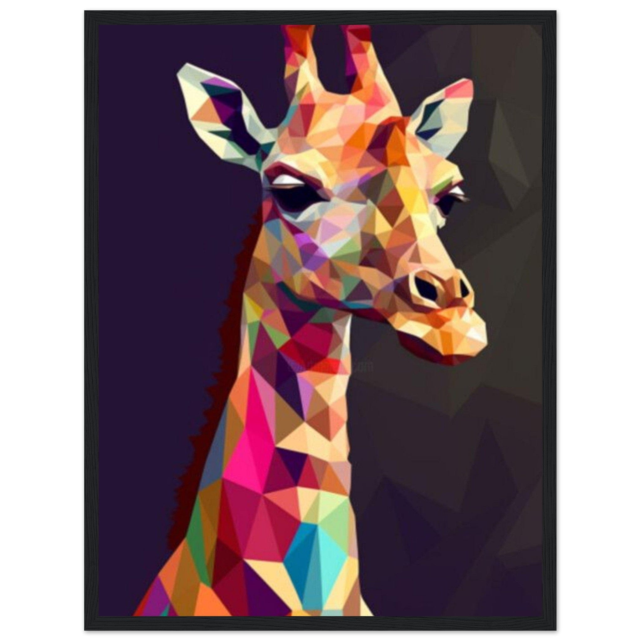 Gelato Print Material 45x60 cm / 18x24″ Peinture Girafe Moderne