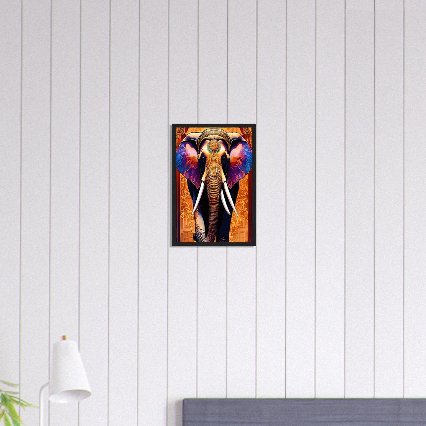 Canvanation Print Material 30x45 cm / 12x18″ Tableau Elephant Rêve Africain