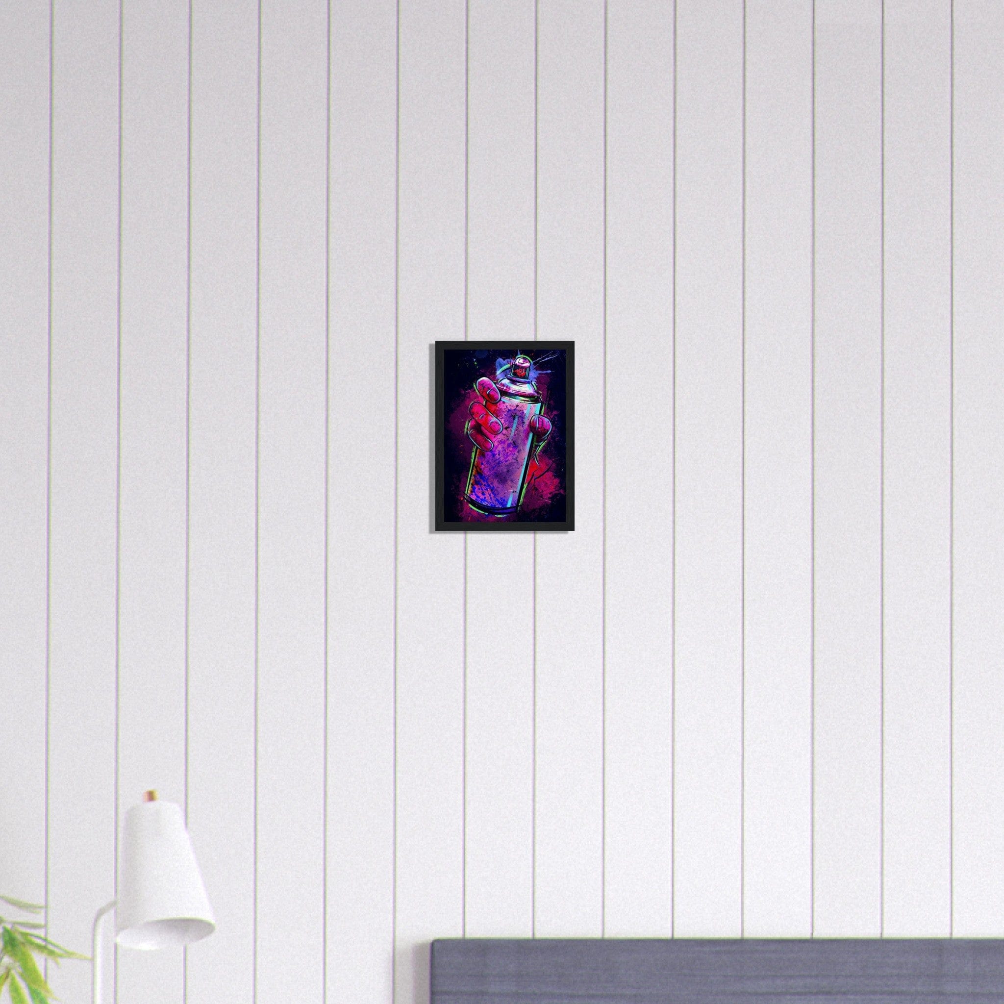 Canvanation Print Material A4 21x29.7 cm / 8x12″ Tableau Street Art Bombe Artistique