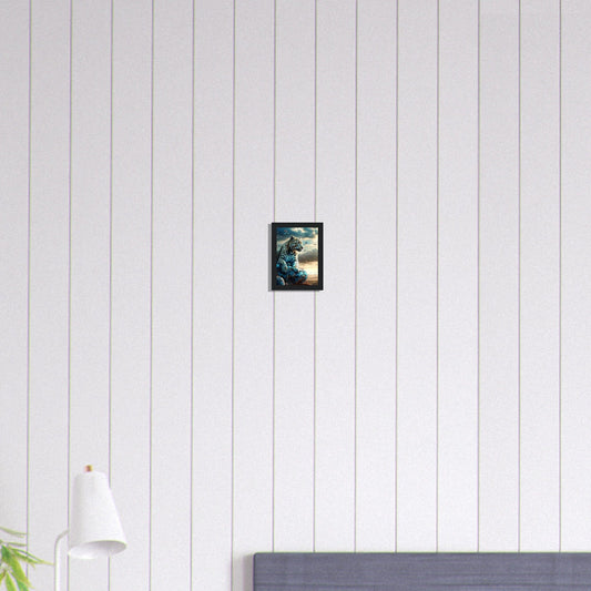 Canvanation Print Material 13x18 cm / 5x7″ Tableau Panthère Blanche