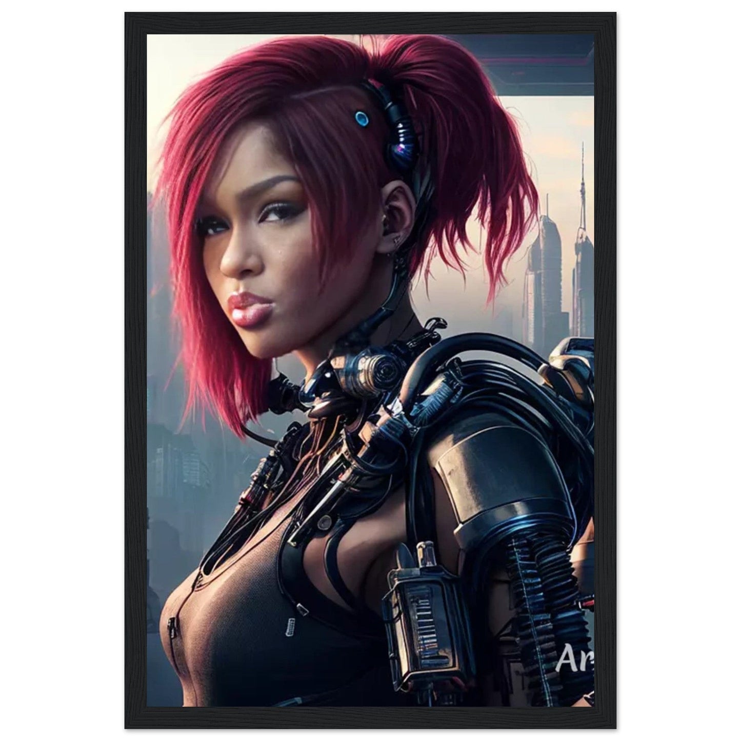 Canvanation Print Material 30x45 cm / 12x18″ Cadre Personnalisé AI Photo