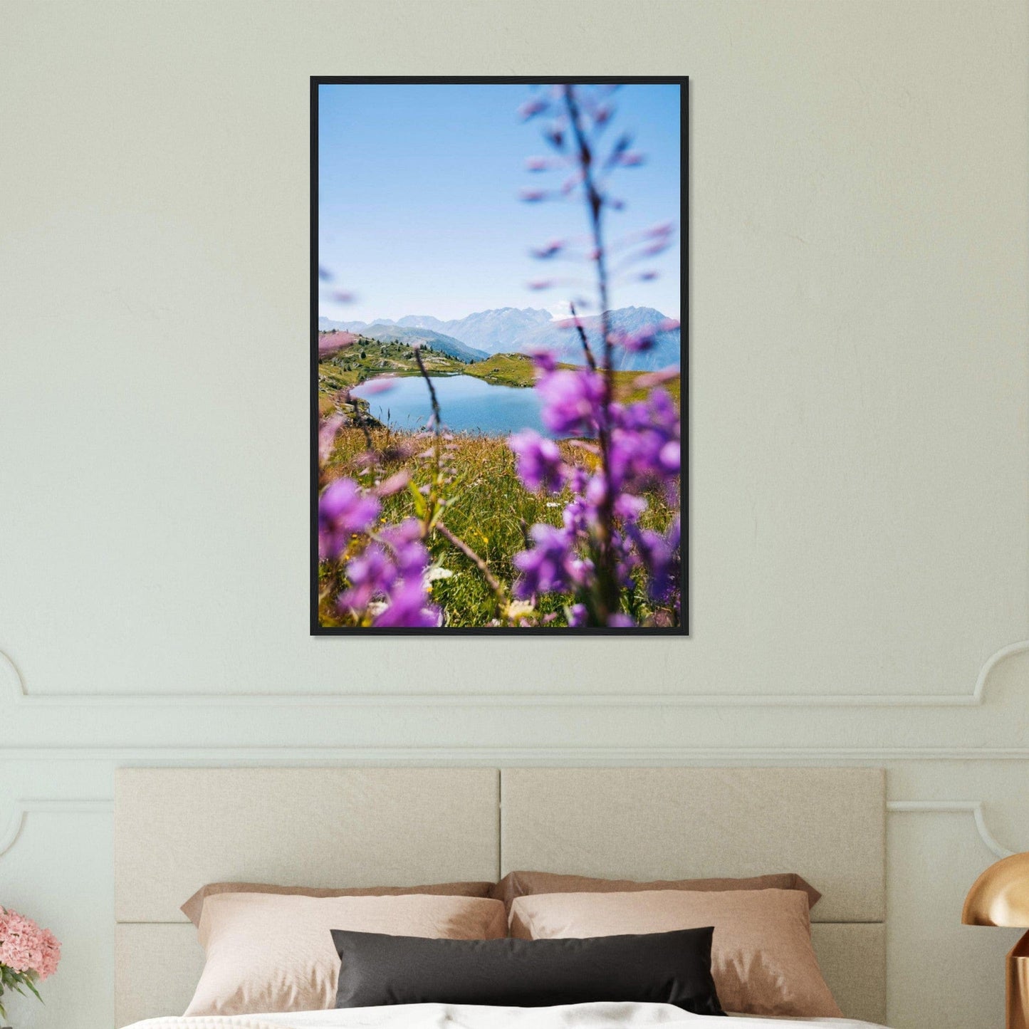 Canvanation Print Material 60x90 cm / 24x36″ Cadre Montagne Déco