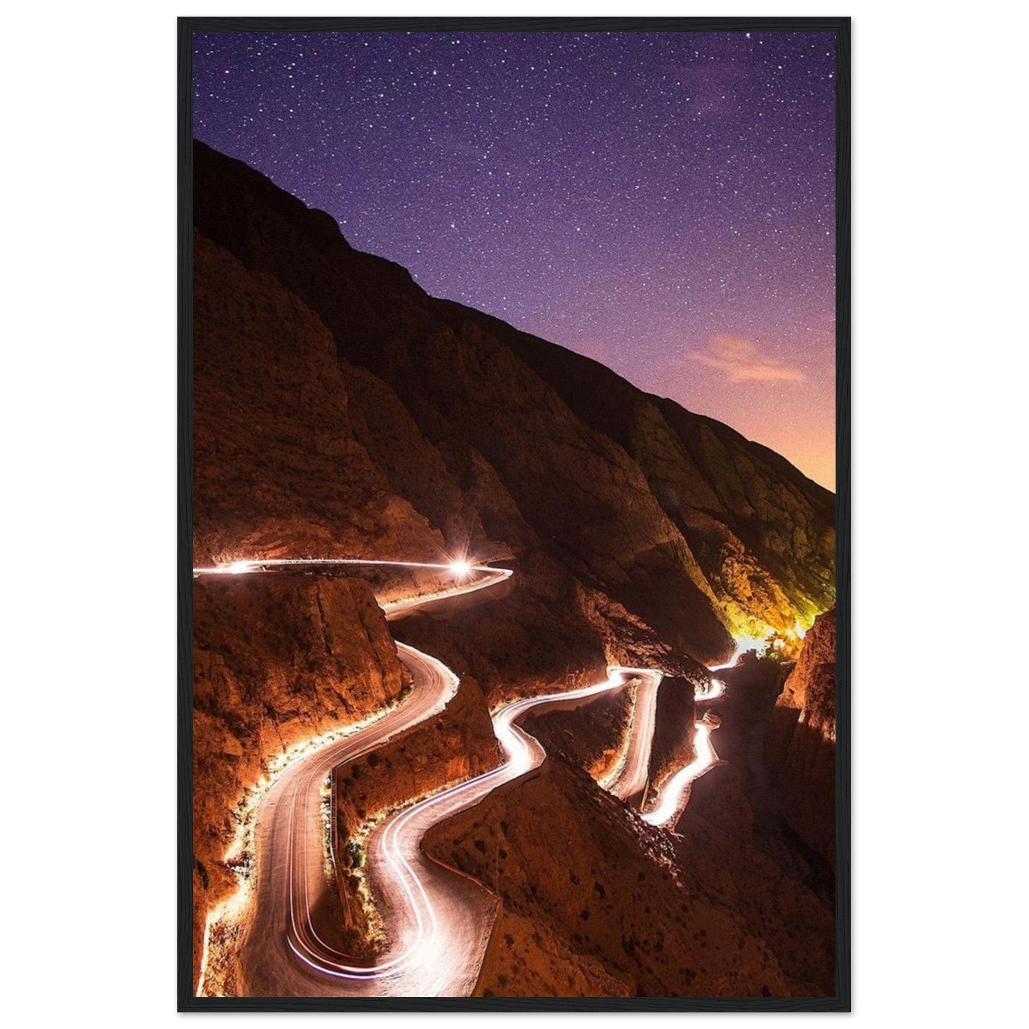 Canvanation Print Material 60x90 cm / 24x36″ Peinture Paysage Marocain