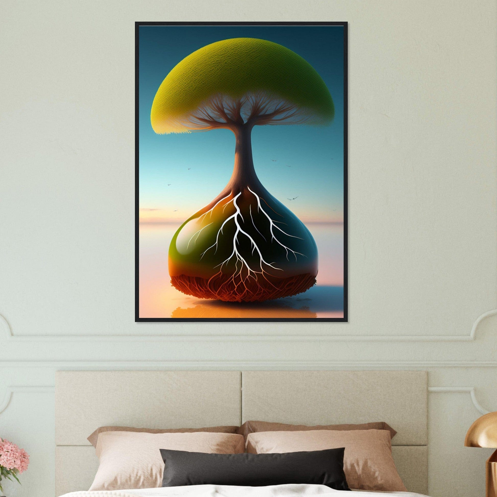 Canvanation Print Material Klimt Tableau Arbre De Vie