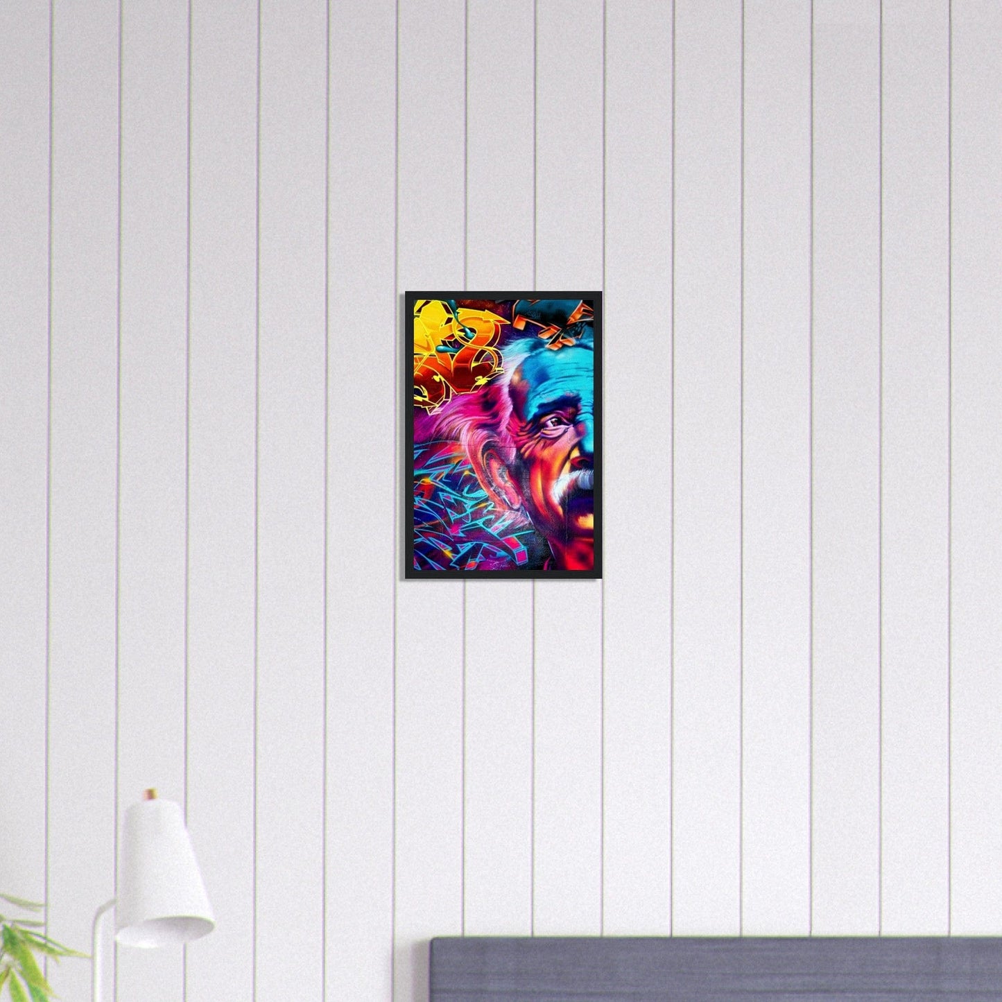 Canvanation Print Material 30x45 cm / 12x18″ Tableau Street Art Einstein