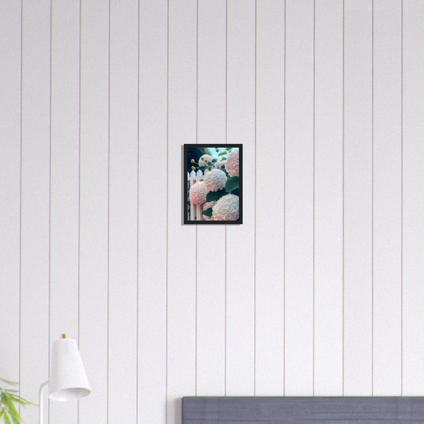 Canvanation Print Material A4 21x29.7 cm / 8x12″ Tableau Floral Blanc