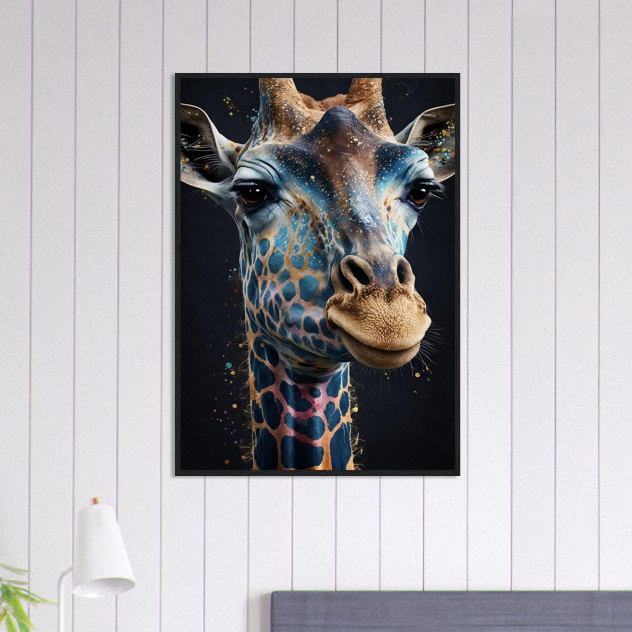 Canvanation Print Material 70x100 cm / 28x40″ Tableau Girafe Kapla