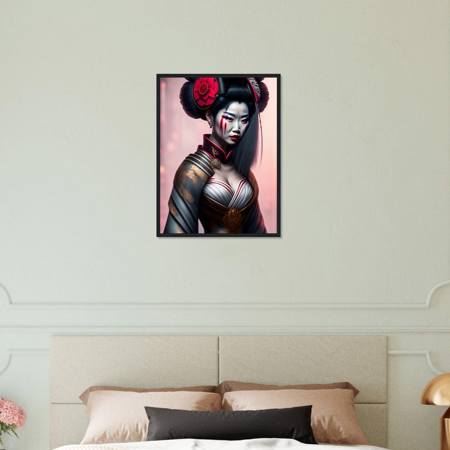 Canvanation Print Material 45x60 cm / 18x24″ Tableau Horreur Geisha
