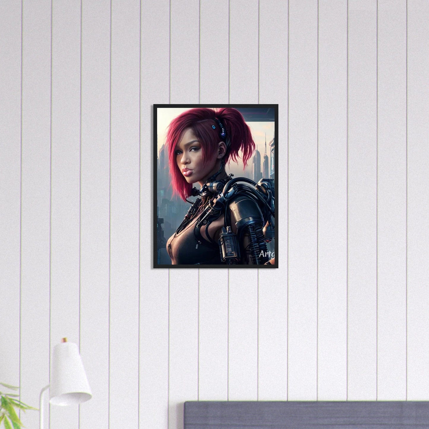 Canvanation Print Material 45x60 cm / 18x24″ Cadre Photo à Personnaliser AI