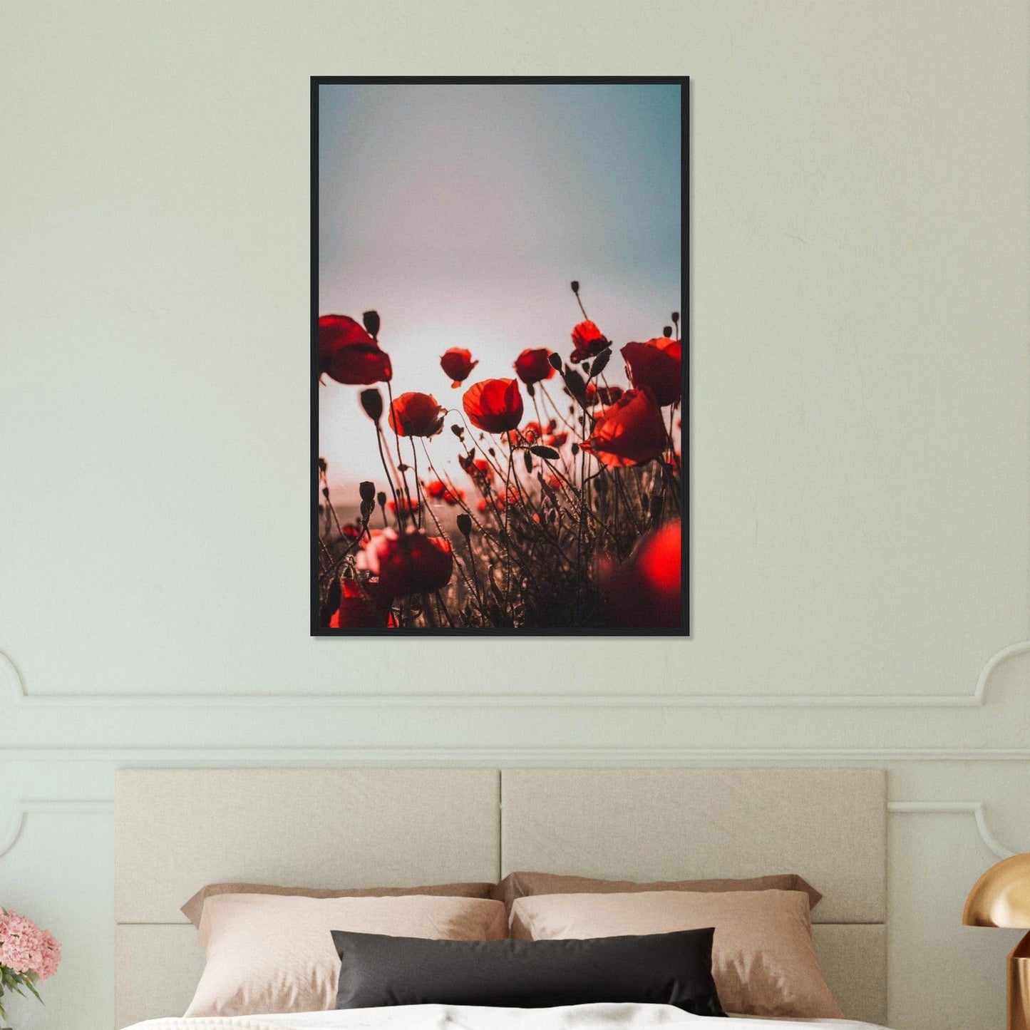 Canvanation Print Material Tableau Les Coquelicots