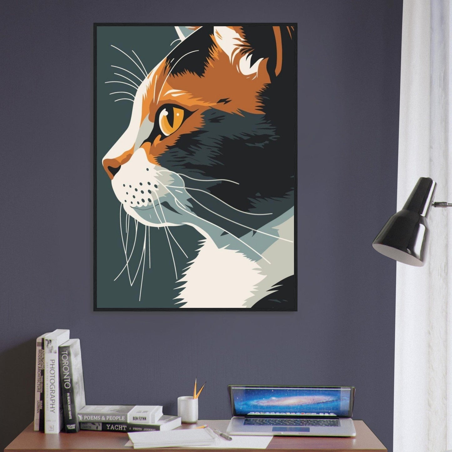 Canvanation Print Material Tableau Chat Chat’Art Moderne Pop