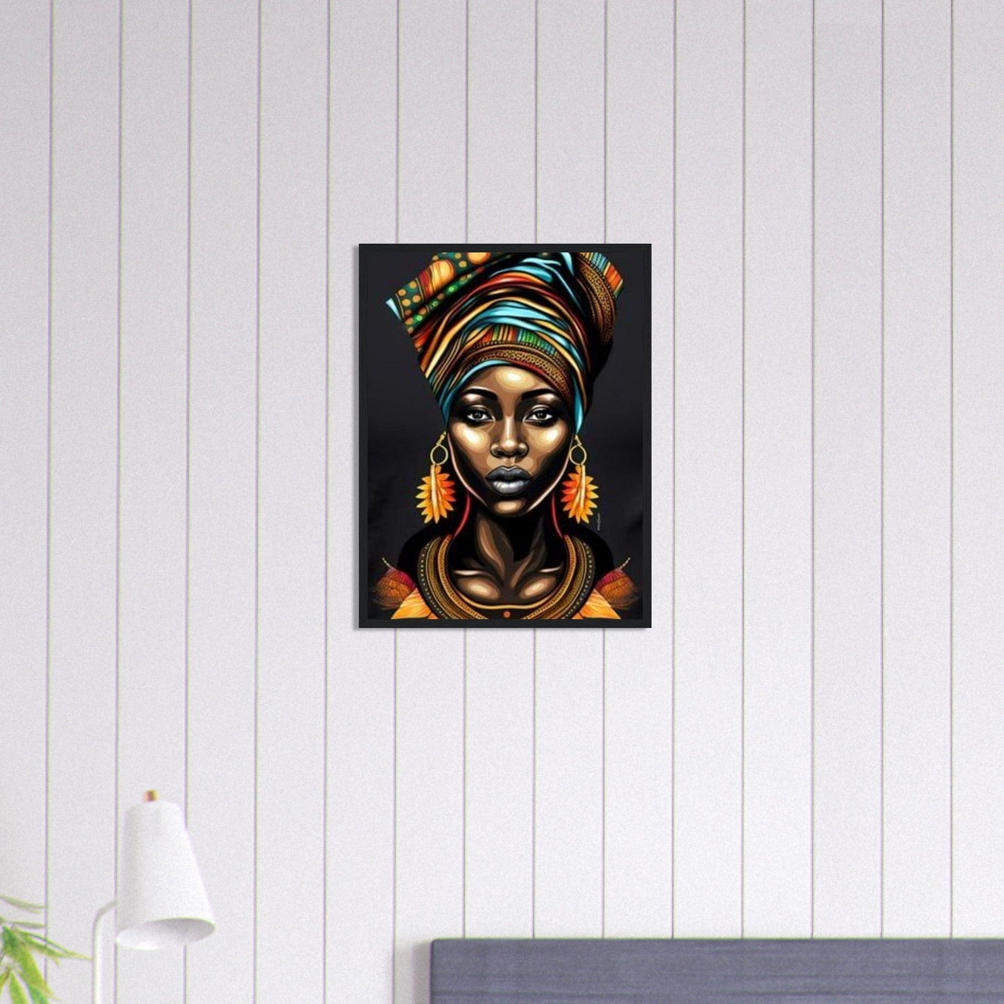 Canvanation Print Material Peinture Moderne Africaine