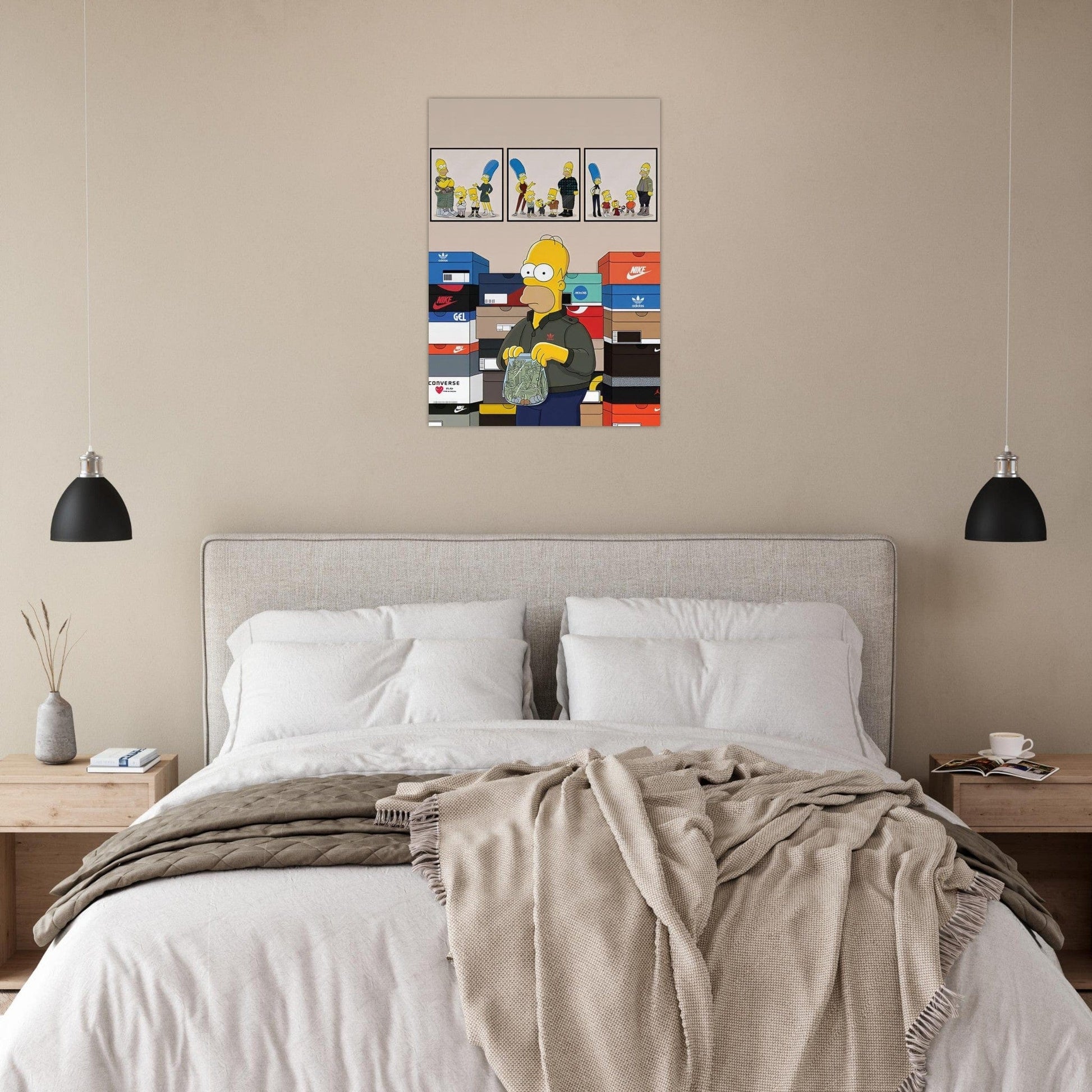 Gelato Print Material Poster Sneaker Simpson