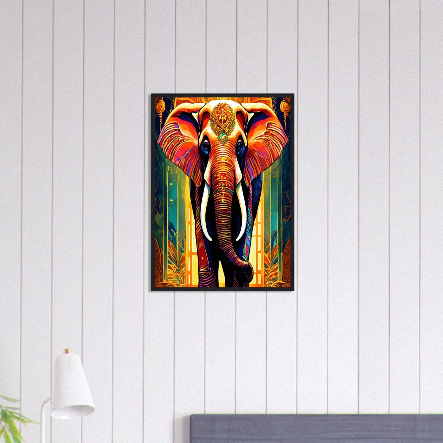 Canvanation Print Material 50x70 cm / 20x28″ Tableau Elephant L'Esprit Grand