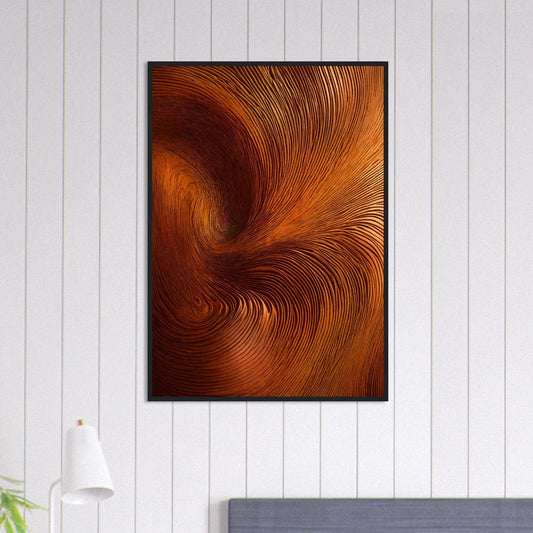 Canvanation Print Material 70x100 cm / 28x40″ Tableau Terracotta Terre et Feu