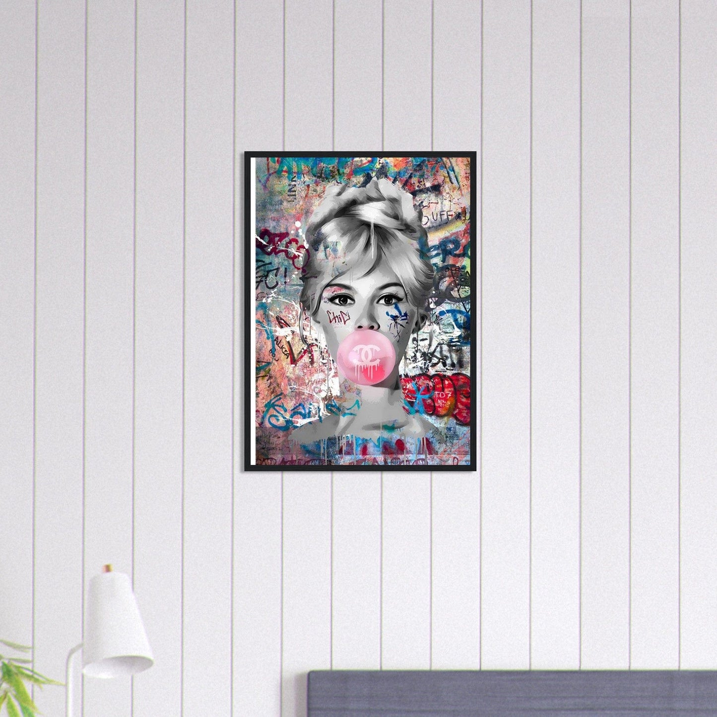 Canvanation Print Material 50x70 cm / 20x28″ Tableau Brigitte Bardot Gum