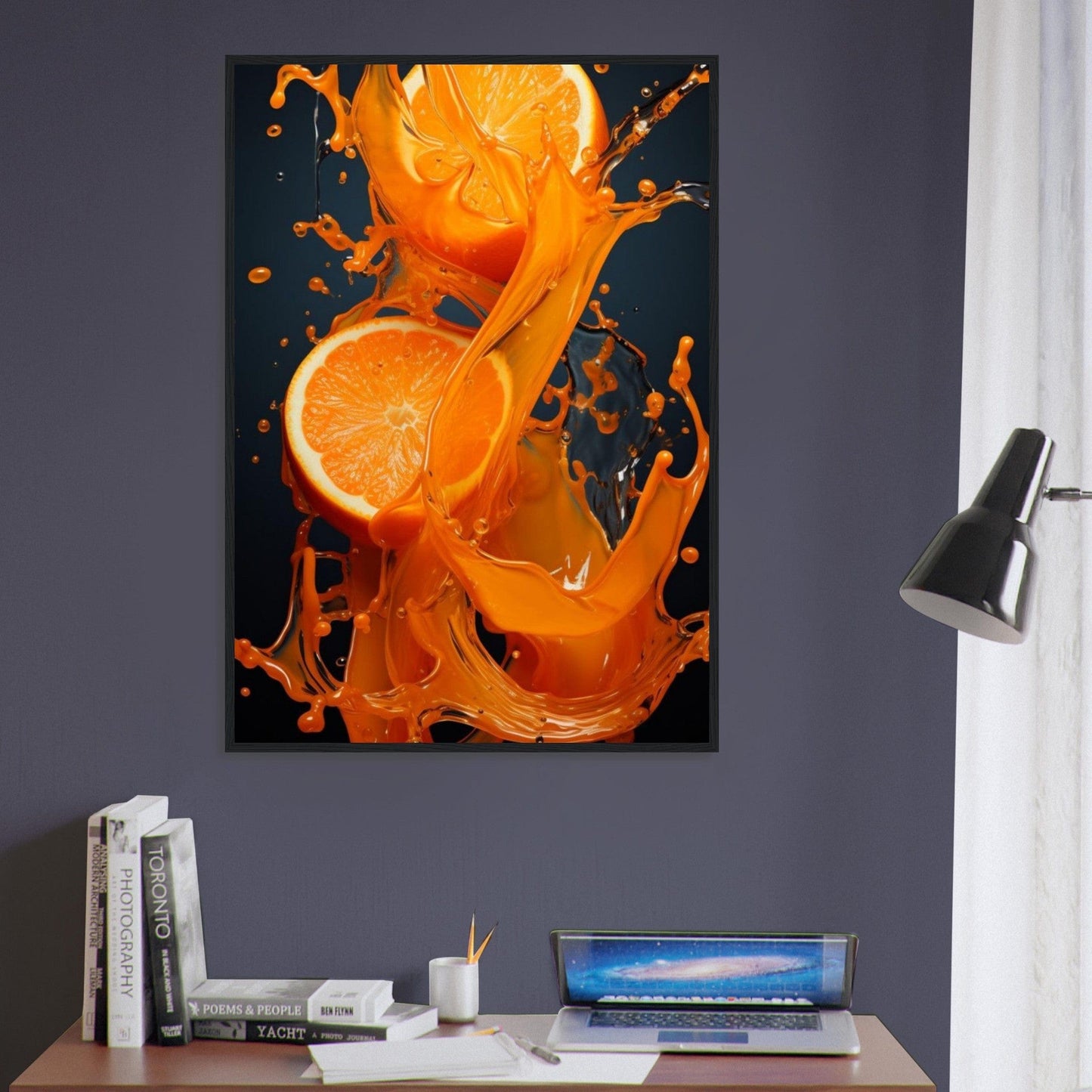 Canvanation Print Material Tableau Cuisine Jus Orange