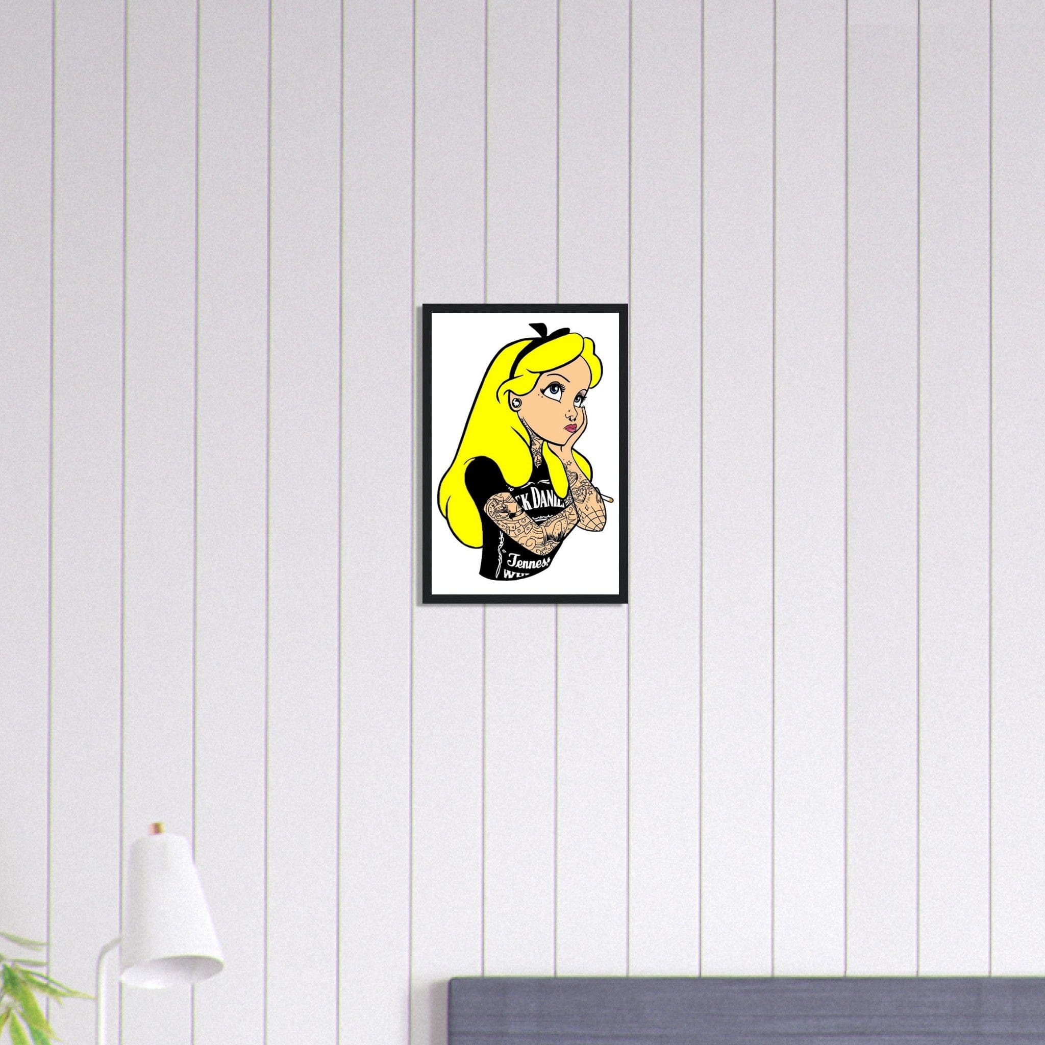 Canvanation Print Material 30x45 cm / 12x18″ Tableau Alice Au Pays des Merveilles