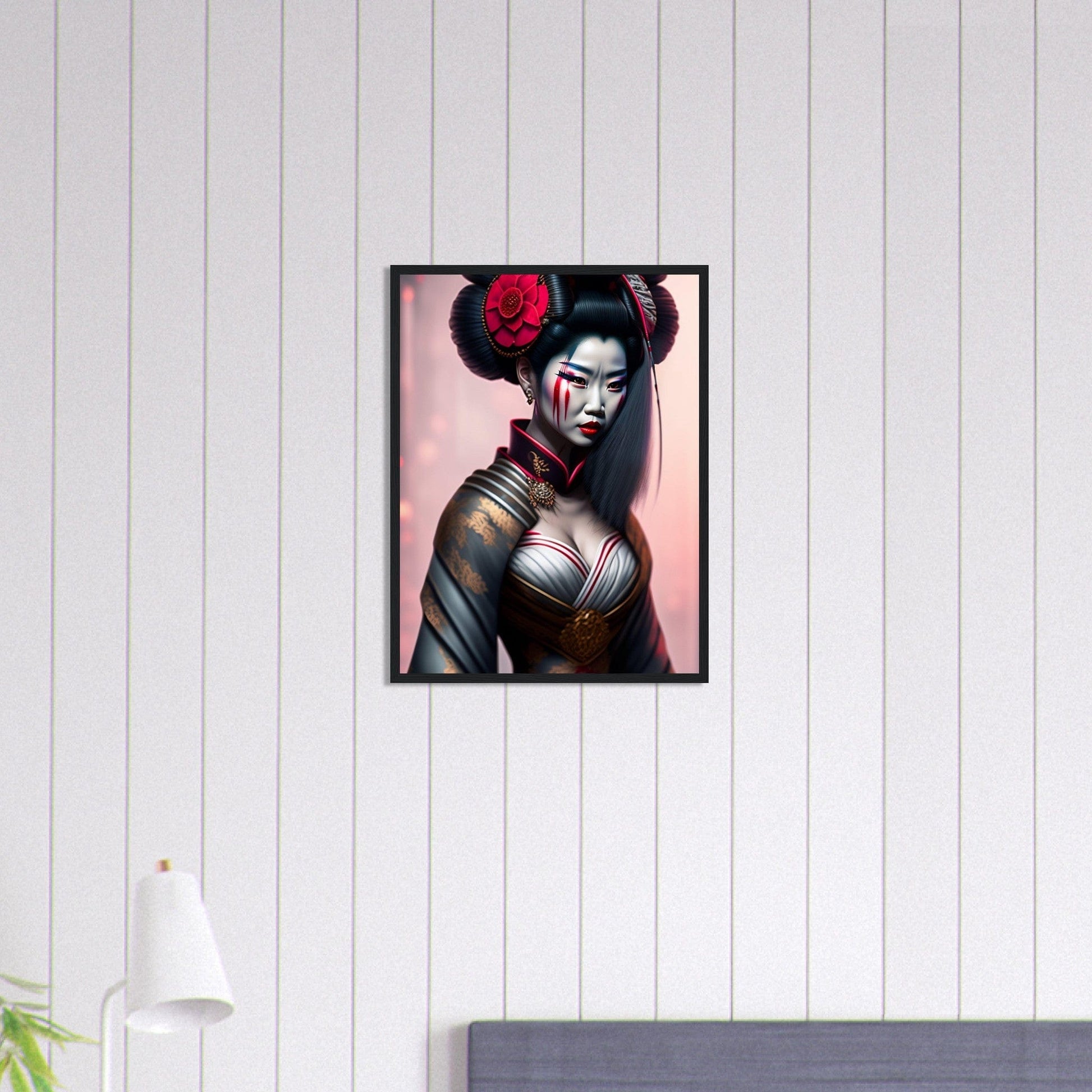 Canvanation Print Material Tableau Horreur Geisha