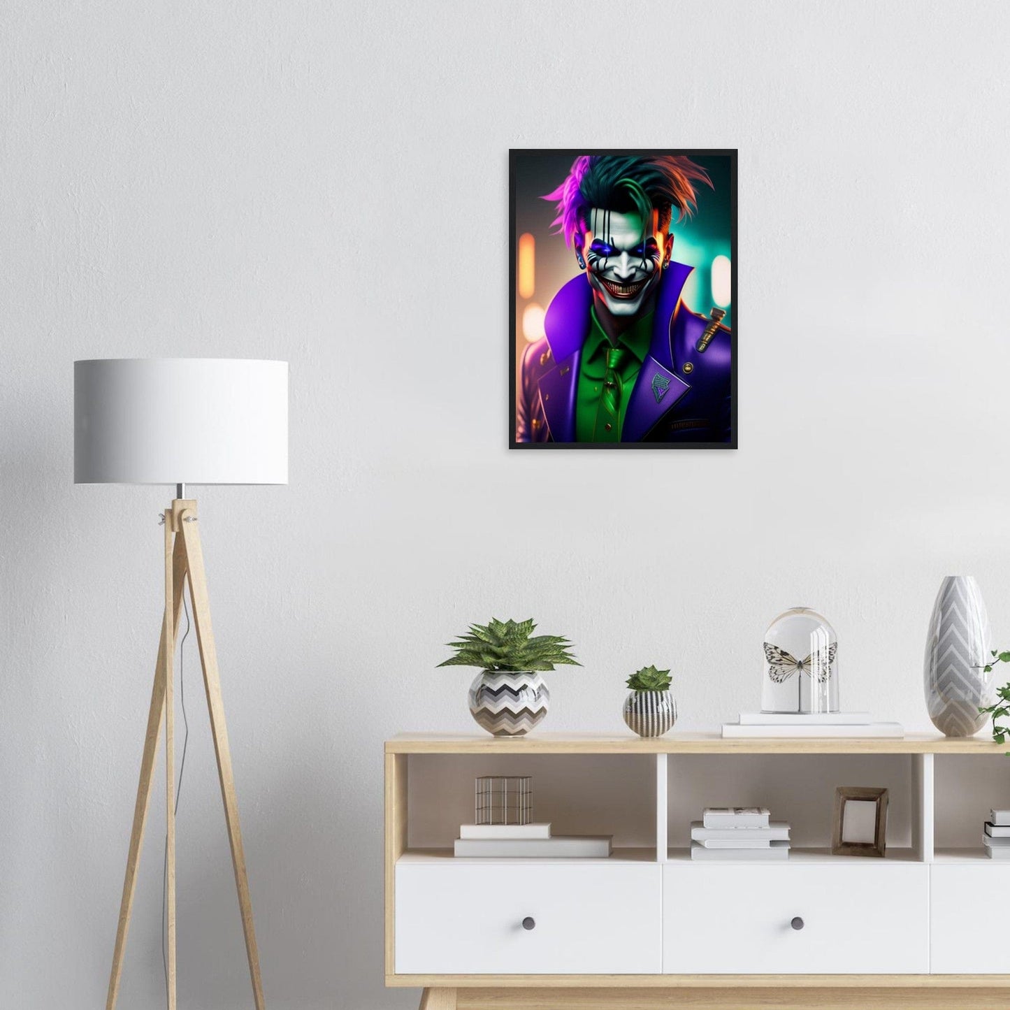 Canvanation Print Material Tableau Joker Batman
