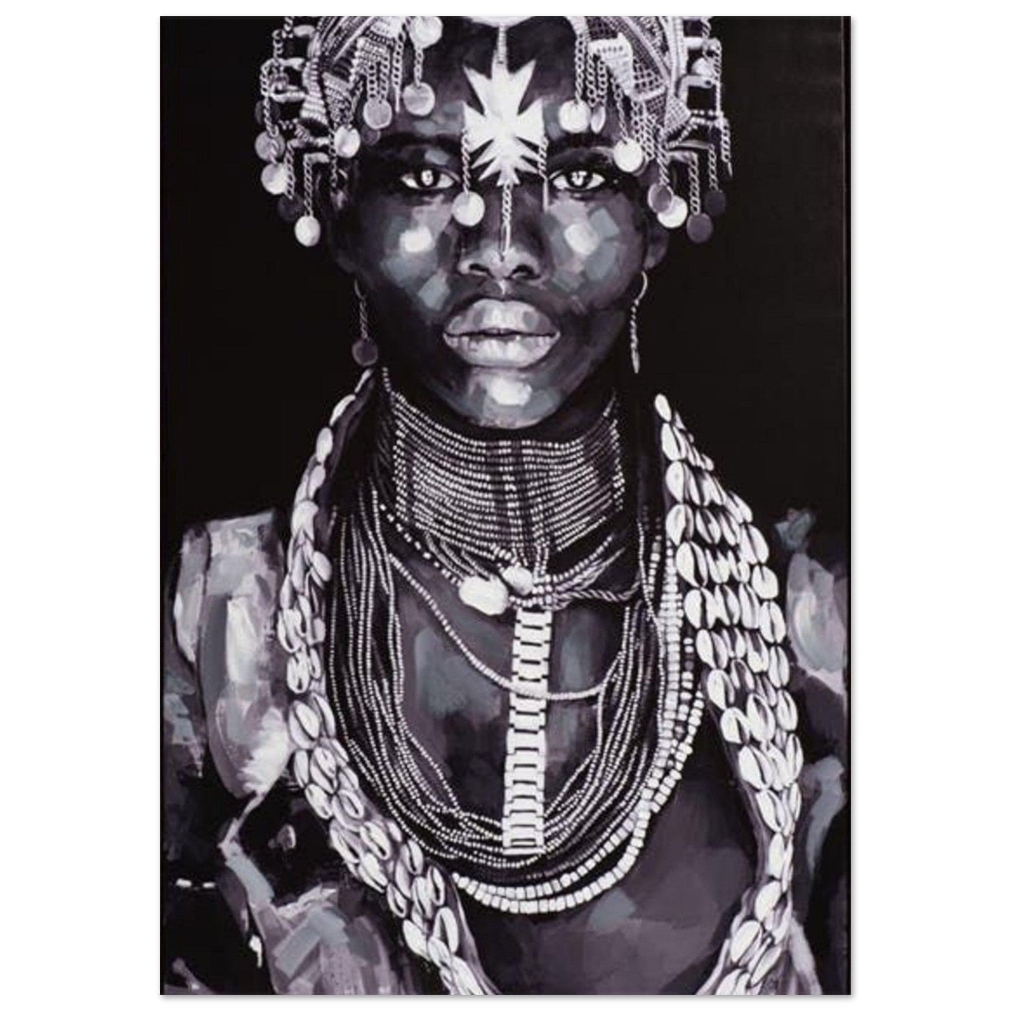 Gelato Print Material A1 (59.4 x 84.1 cm) Tableau Homme Africain