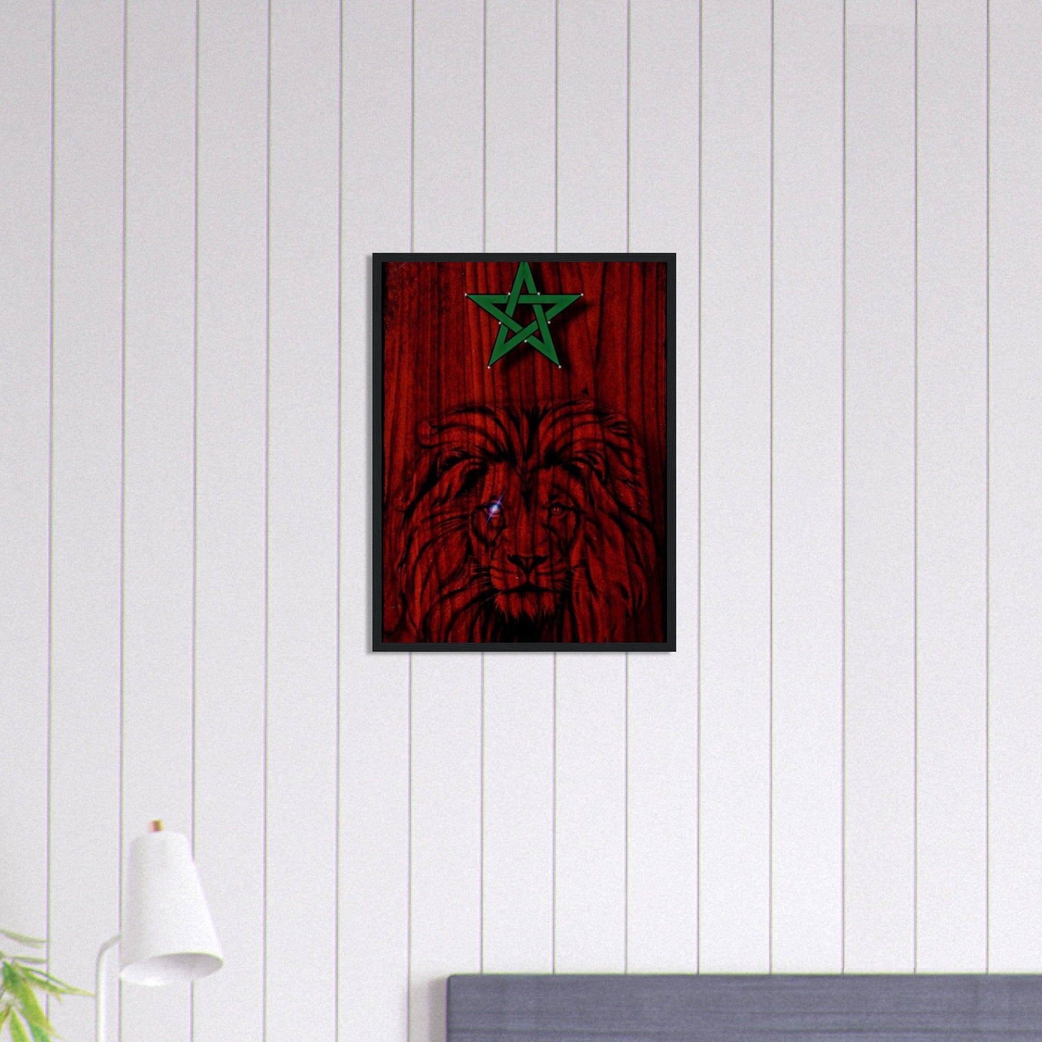 Canvanation Print Material Tableau Marocain Peinture