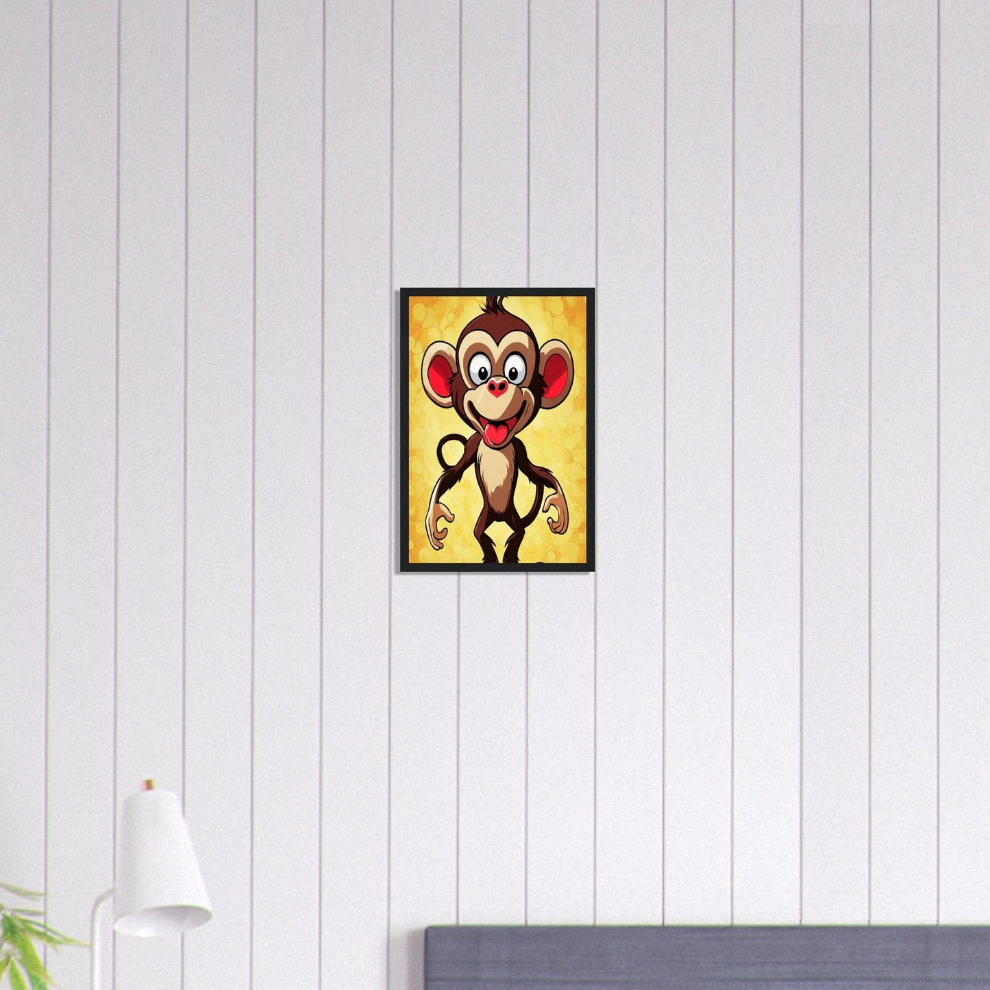 Canvanation Print Material 30x45 cm / 12x18″ Tableau Singe Mémoire des Ancêtres