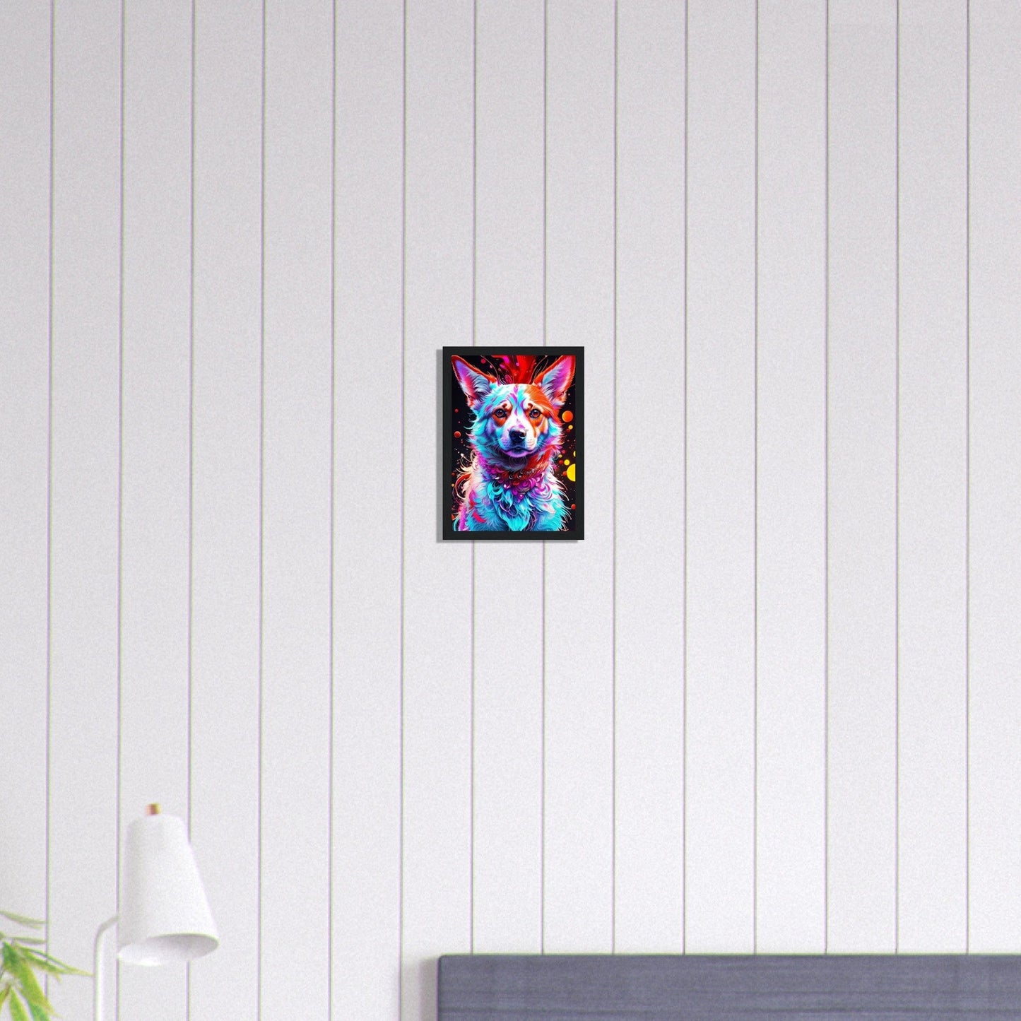 Canvanation Print Material A4 21x29.7 cm / 8x12″ Tableau Chien Loyauté incarnée