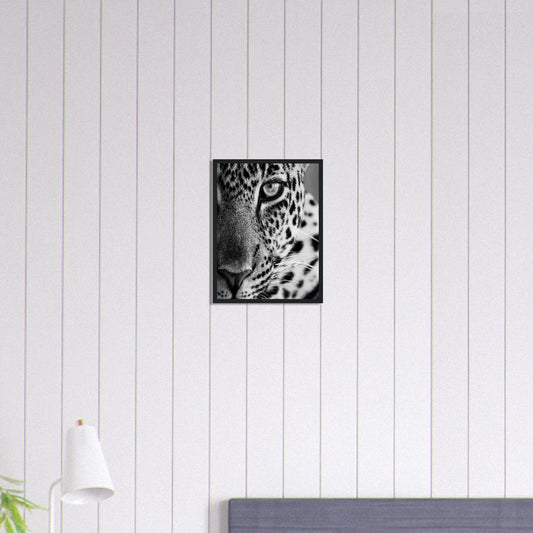Canvanation Print Material 30x40 cm / 12x16″ Tableau Photo Noir Et Blanc-Animaux-Leopard