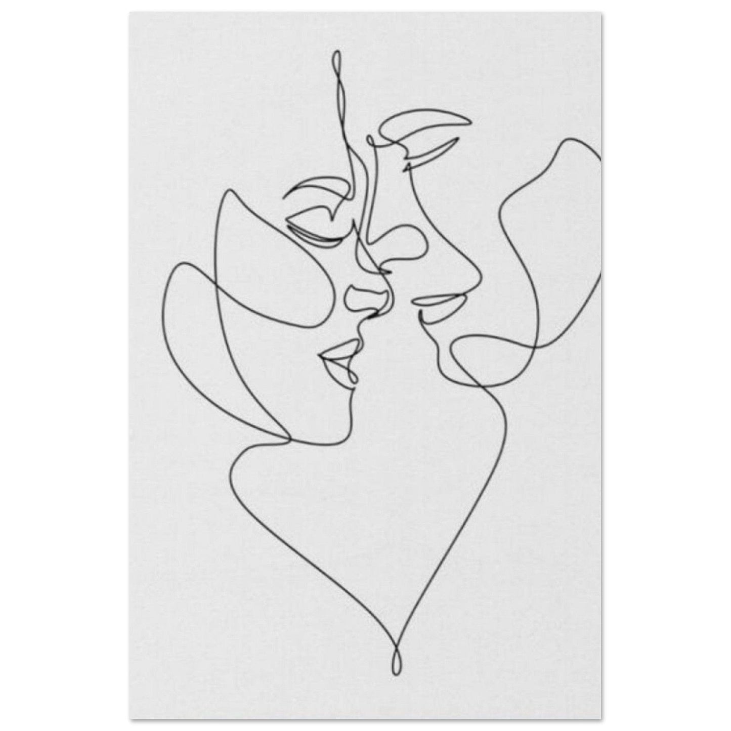 Gelato Print Material 60x90 cm / 24x36″ Peinture Couple