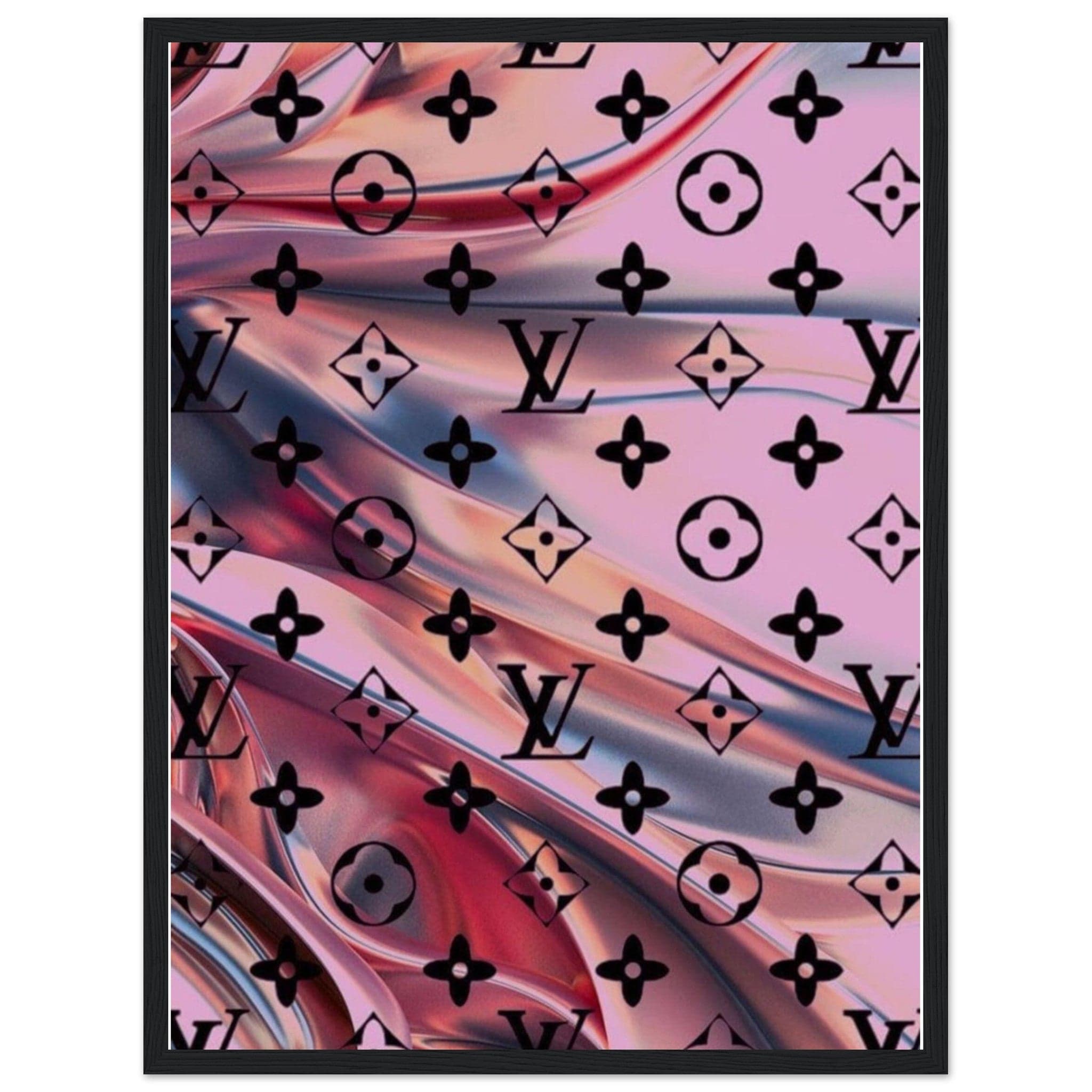 Canvanation Print Material Tableau Louis Vuitton Satin