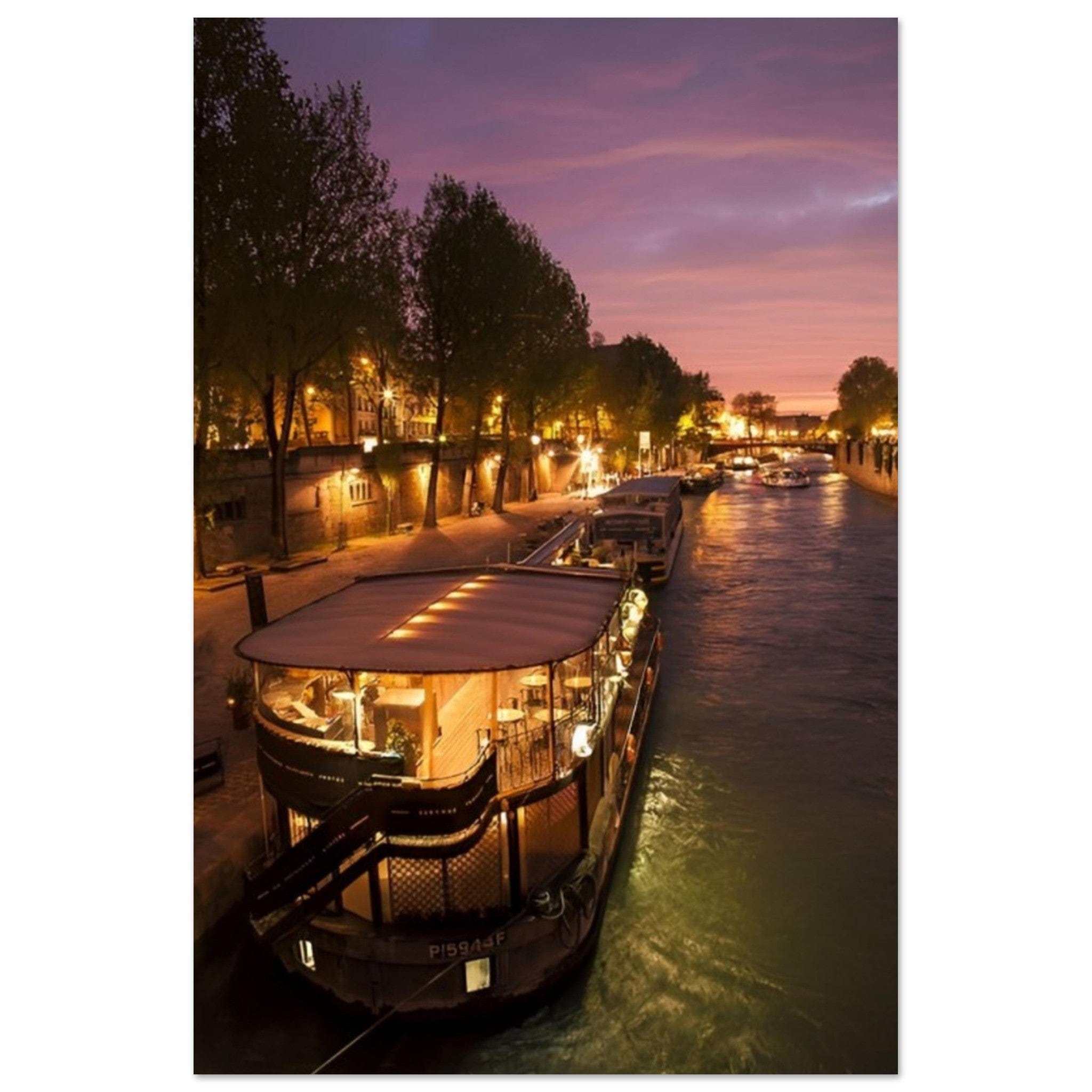 Canvanation Print Material 40x60 cm / 16x24″ Affiche Peniche Paris