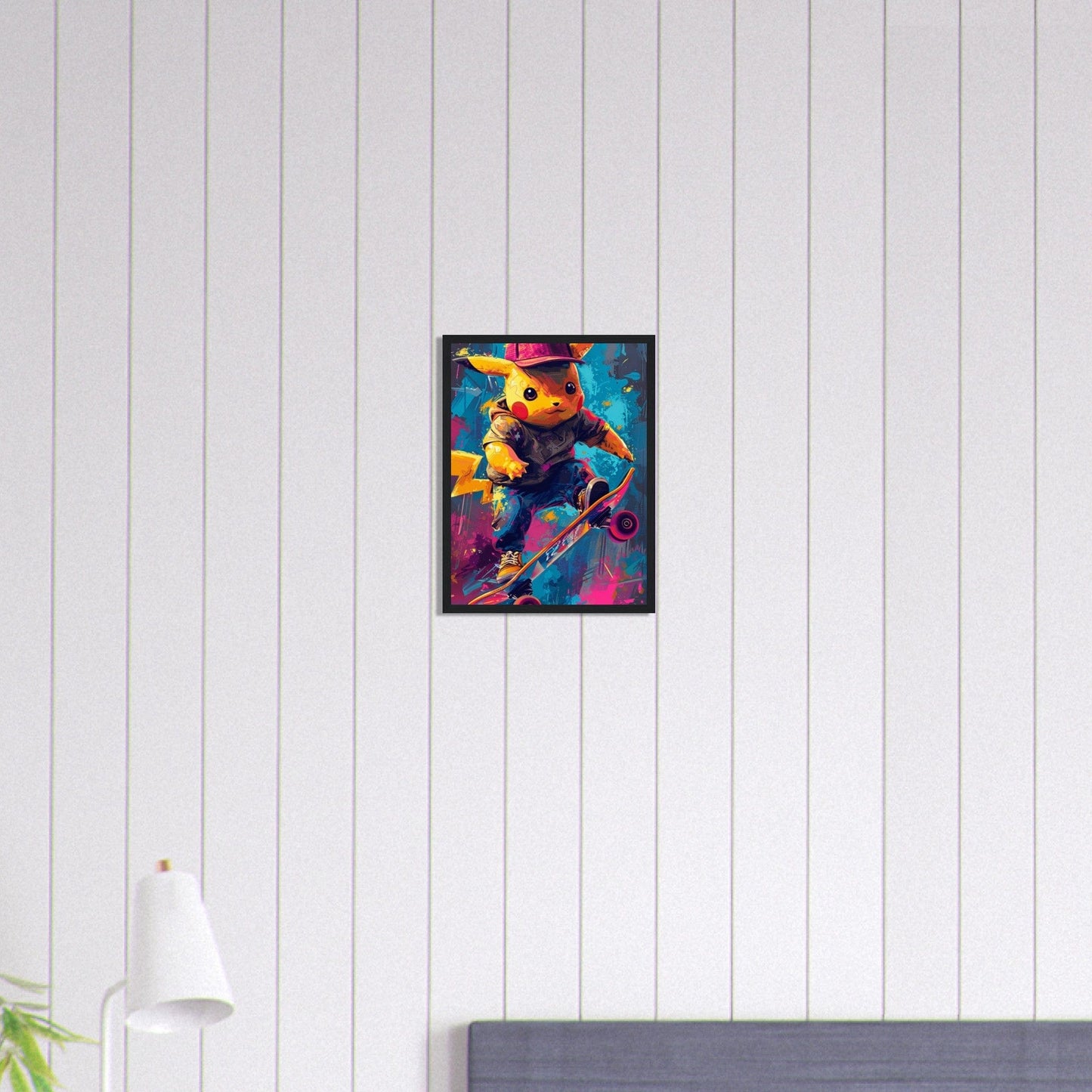 Canvanation Print Material 30x40 cm / 12x16″ Tableau Pokémon Pop Art Skate