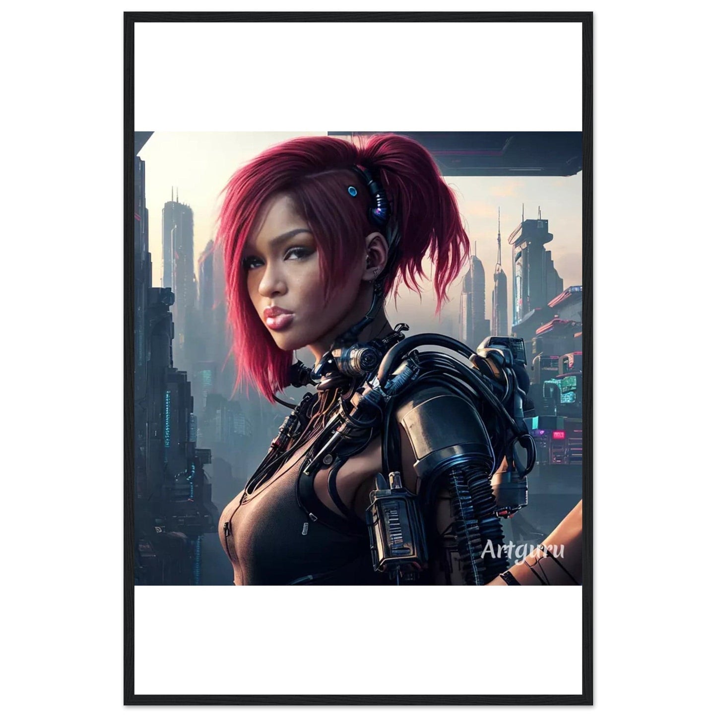 Canvanation Print Material 60x90 cm / 24x36″ Cadre Photo Personnalisé AI