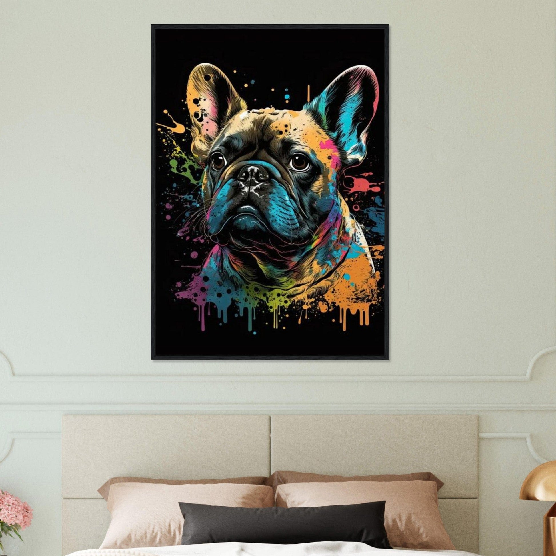 Canvanation Print Material Tableau Chien - L'âme du chien