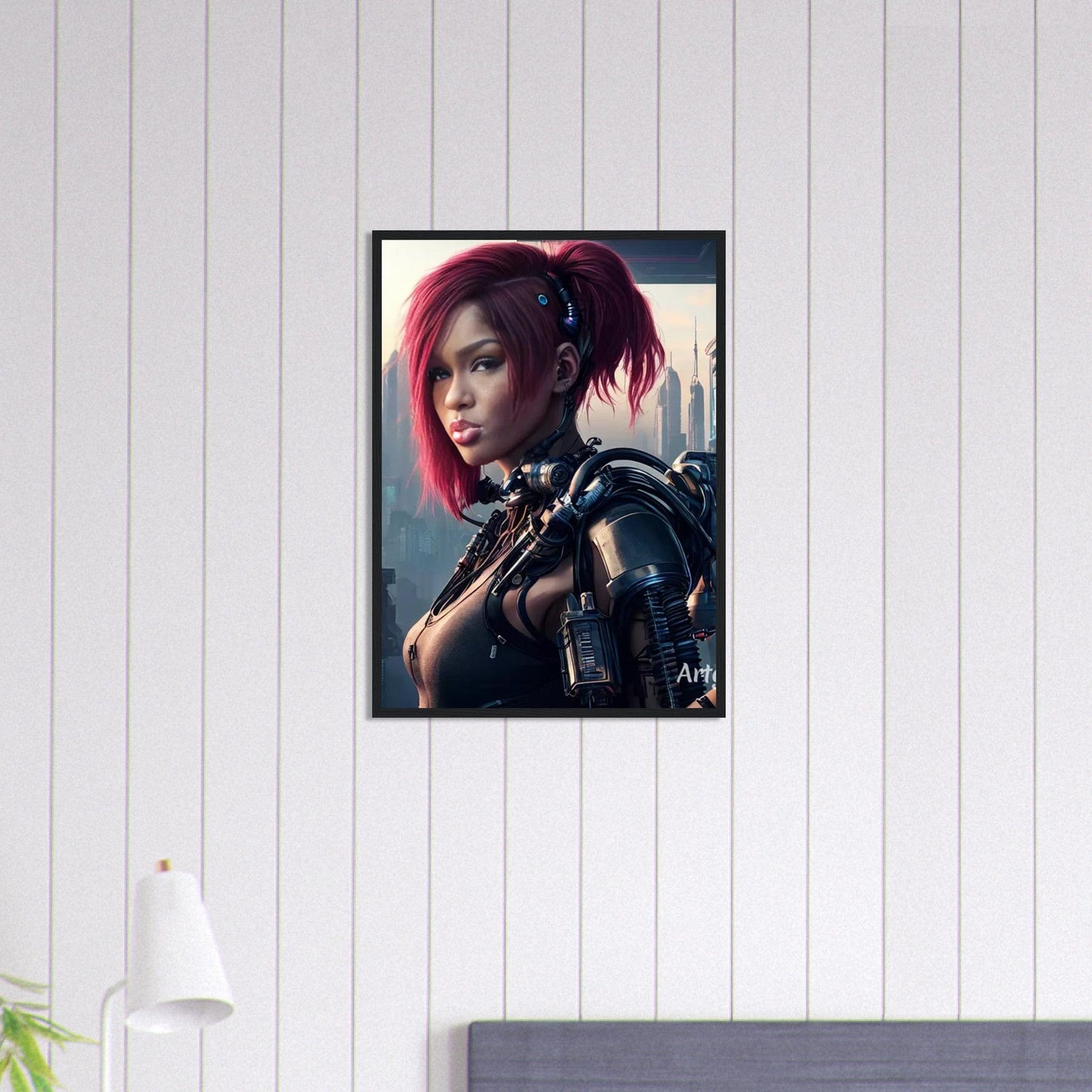 Canvanation Print Material 50x70 cm / 20x28″ Cadre Photo à Personnaliser AI