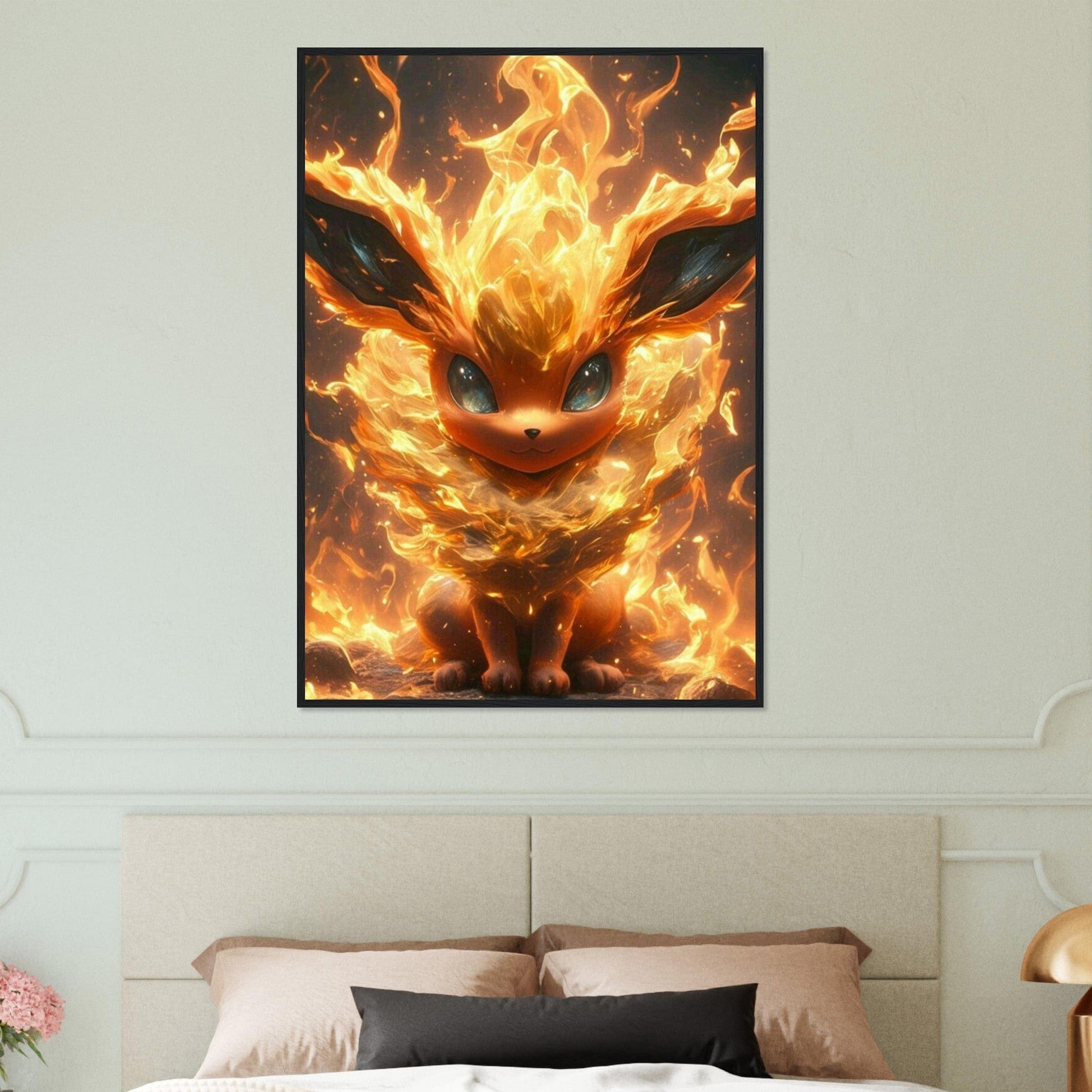 Canvanation Print Material Tableau Pokémon - Chambre Adulte