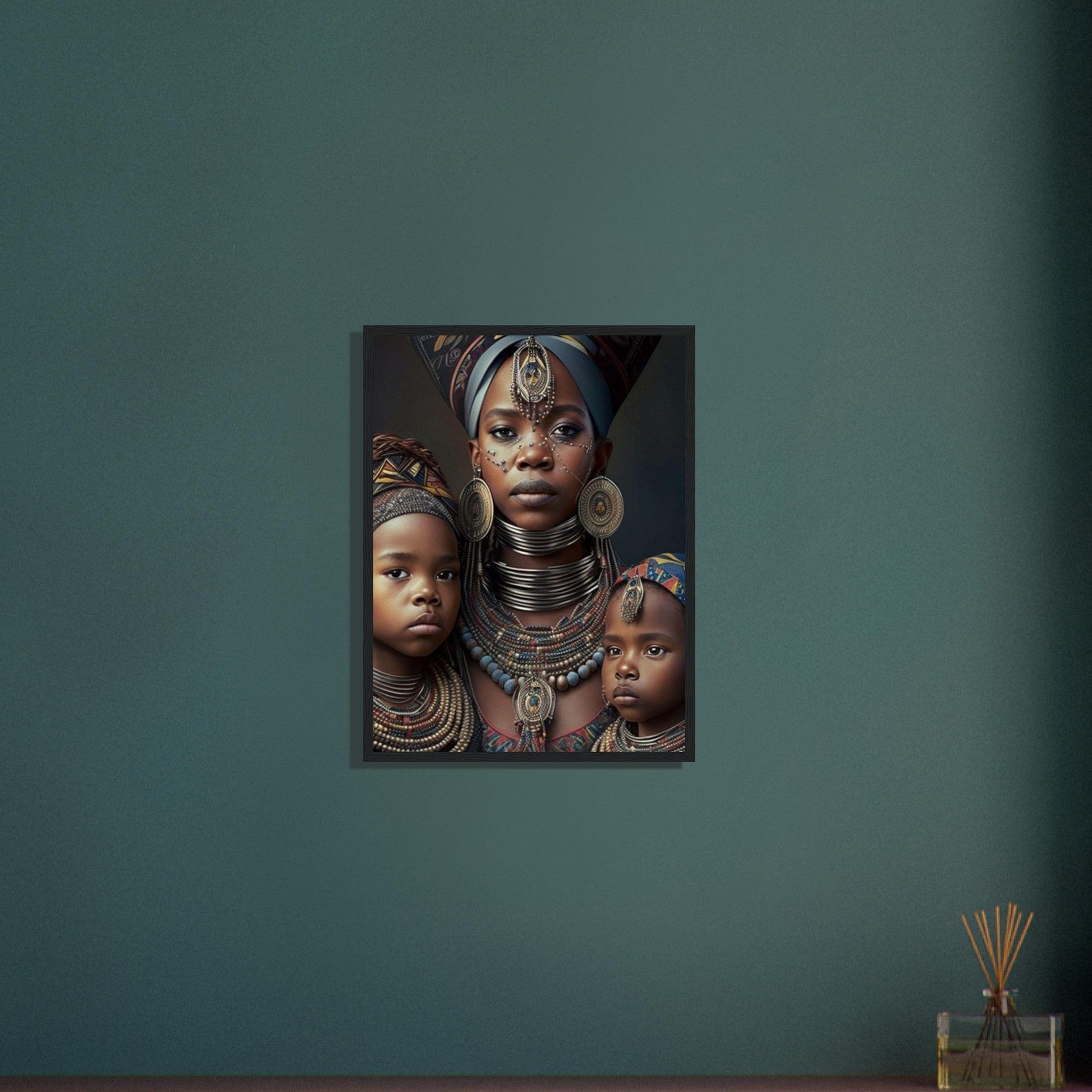 Canvanation Print Material Tableau Africain Peinture