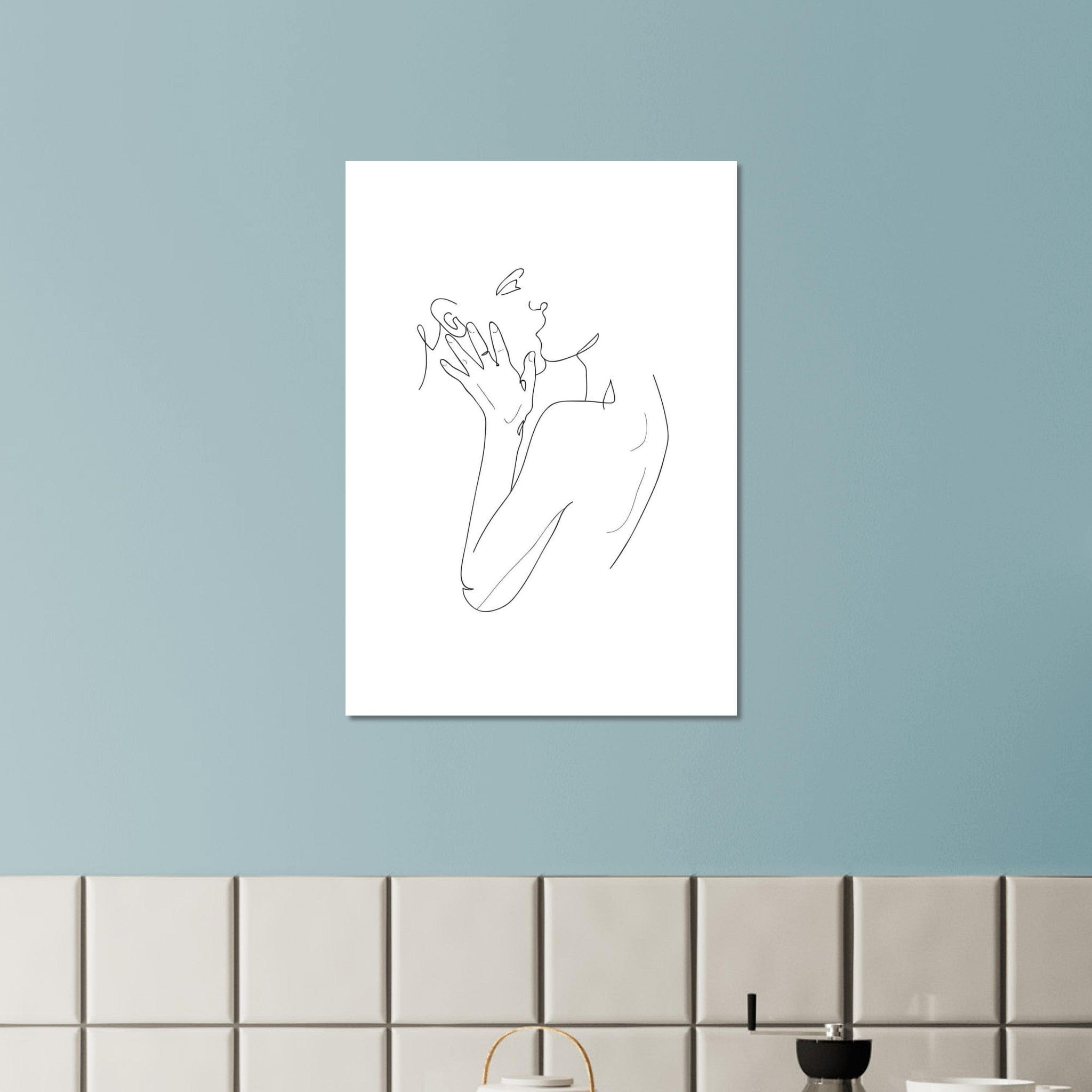 Gelato Print Material Toile Couple
