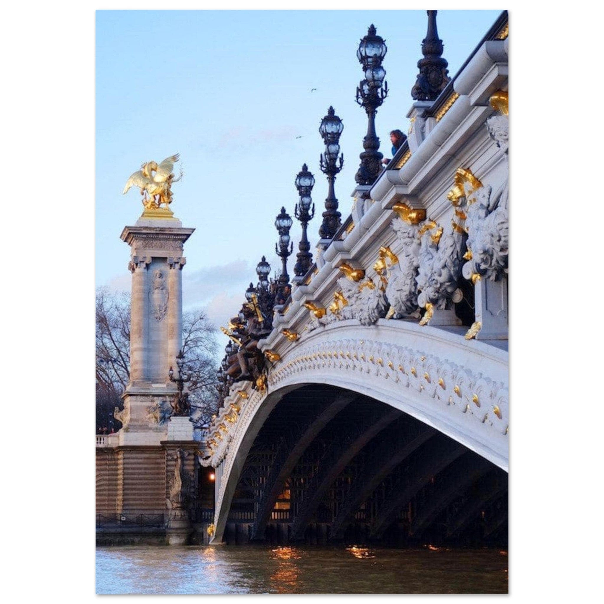 Canvanation Print Material A1 (59.4 x 84.1 cm) Affiche Pont Paris