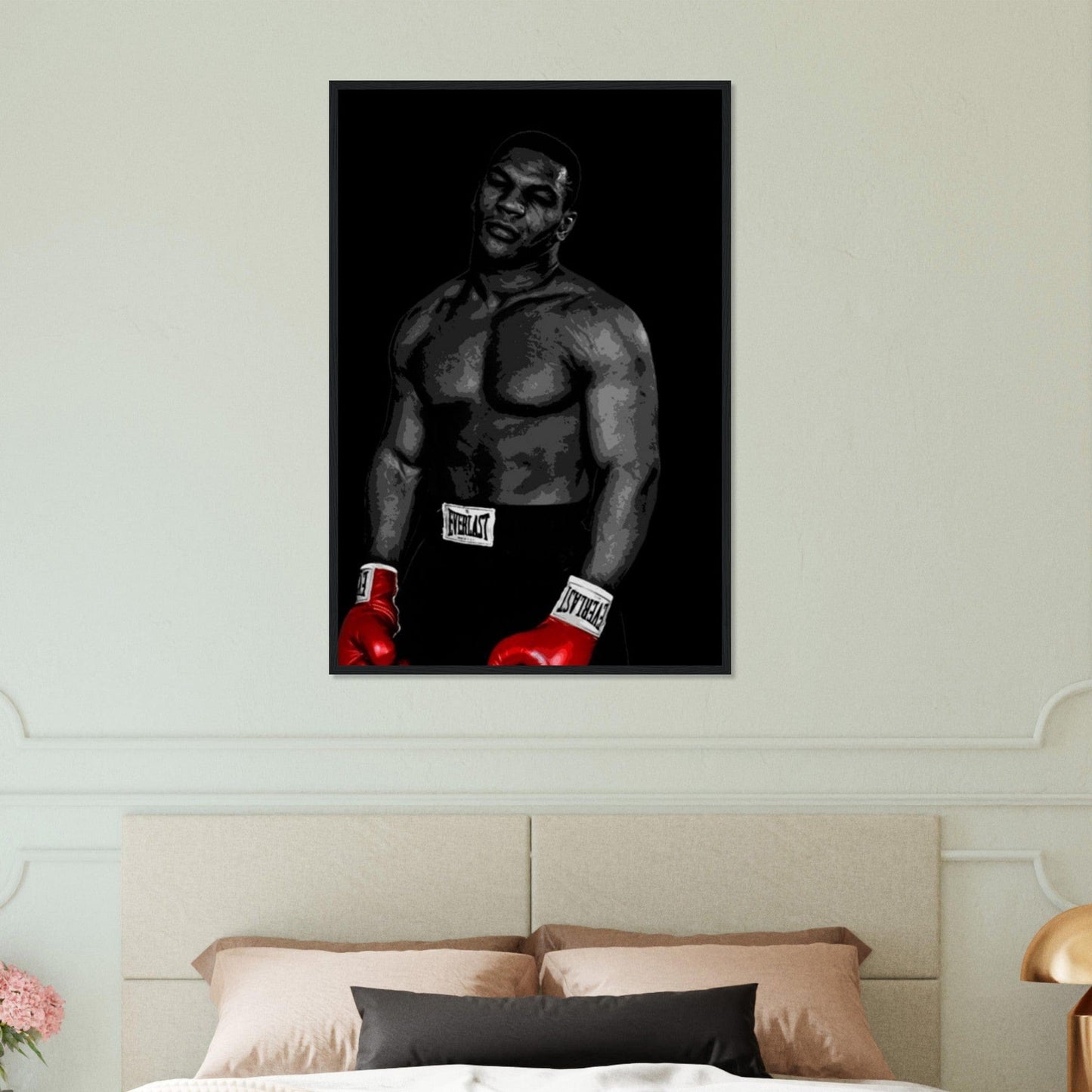 Canvanation Print Material 60x90 cm / 24x36″ Tableau Boxe Mike Tyson