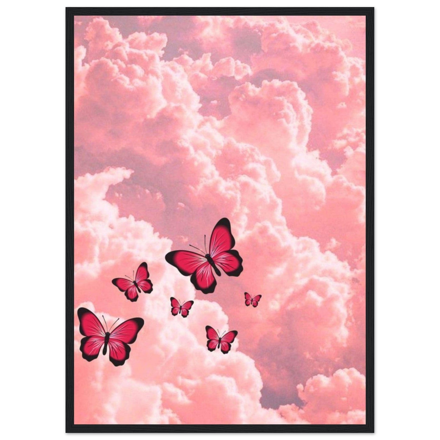 Gelato Print Material 50x70 cm / 20x28″ Tableau Avec Papillons
