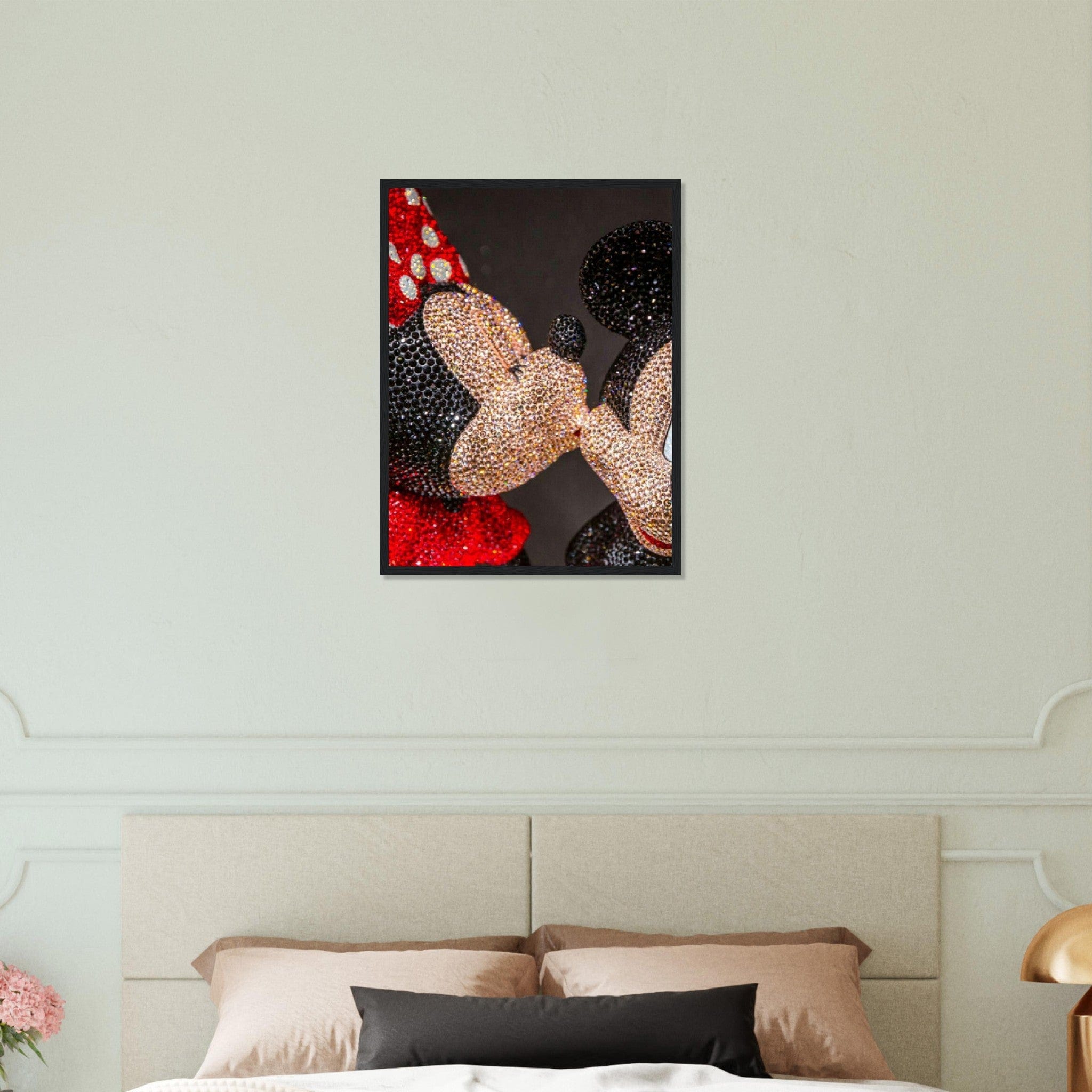 Gelato Print Material Tableau Mickey Street Art