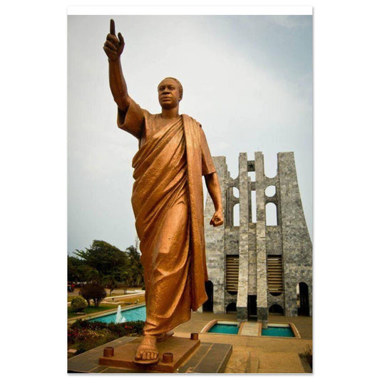 Gelato Print Material 60x90 cm / 24x36″ Affiche Africain Mémorial Accra