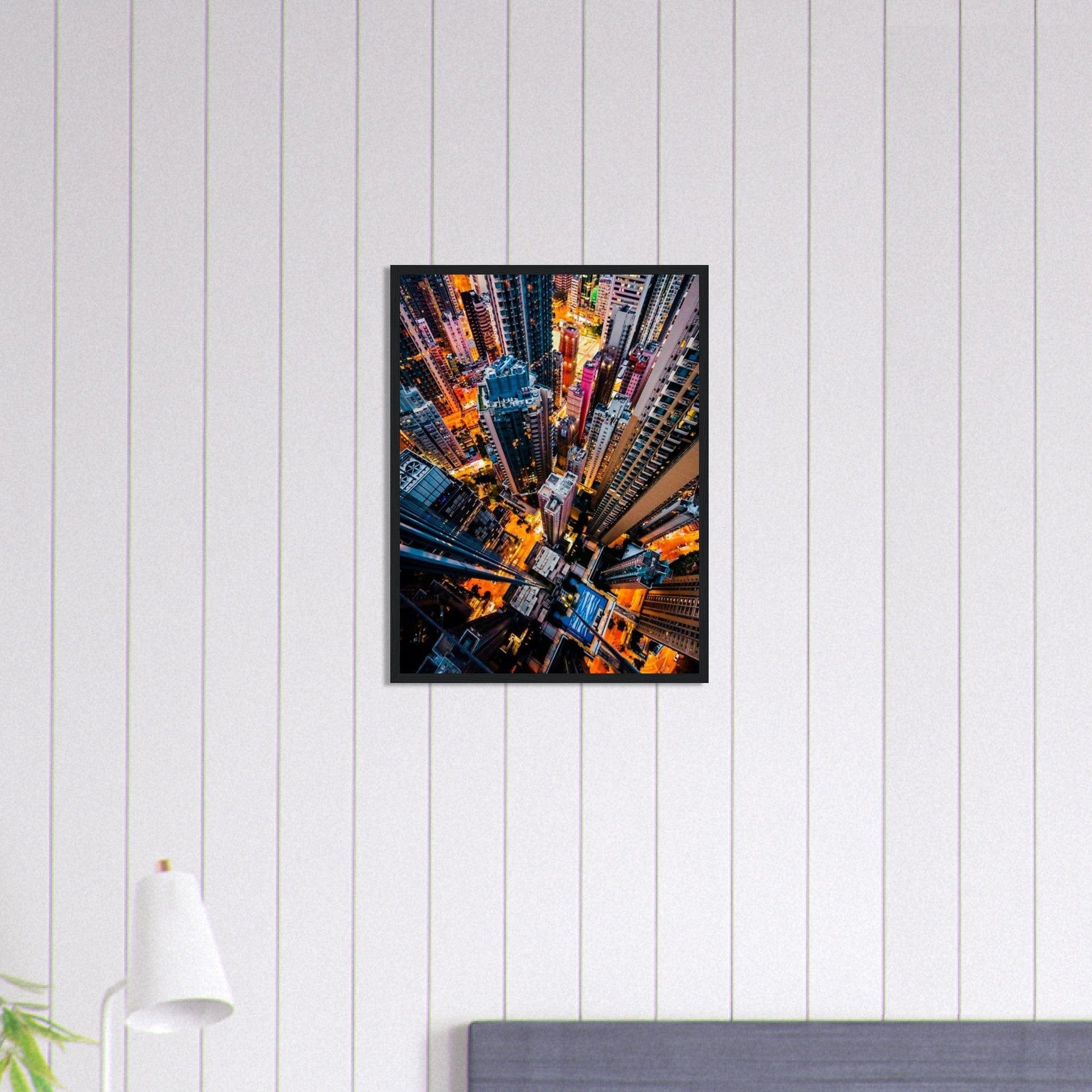 Gelato Print Material Tableau Ville New York Nuit