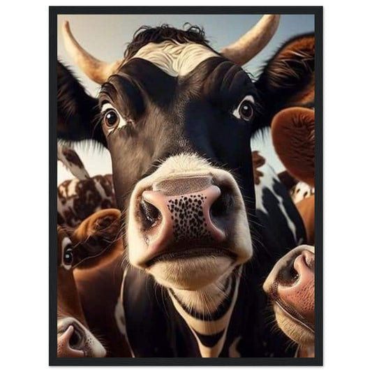 Canvanation Print Material 45x60 cm / 18x24″ Tableau Highland Cow