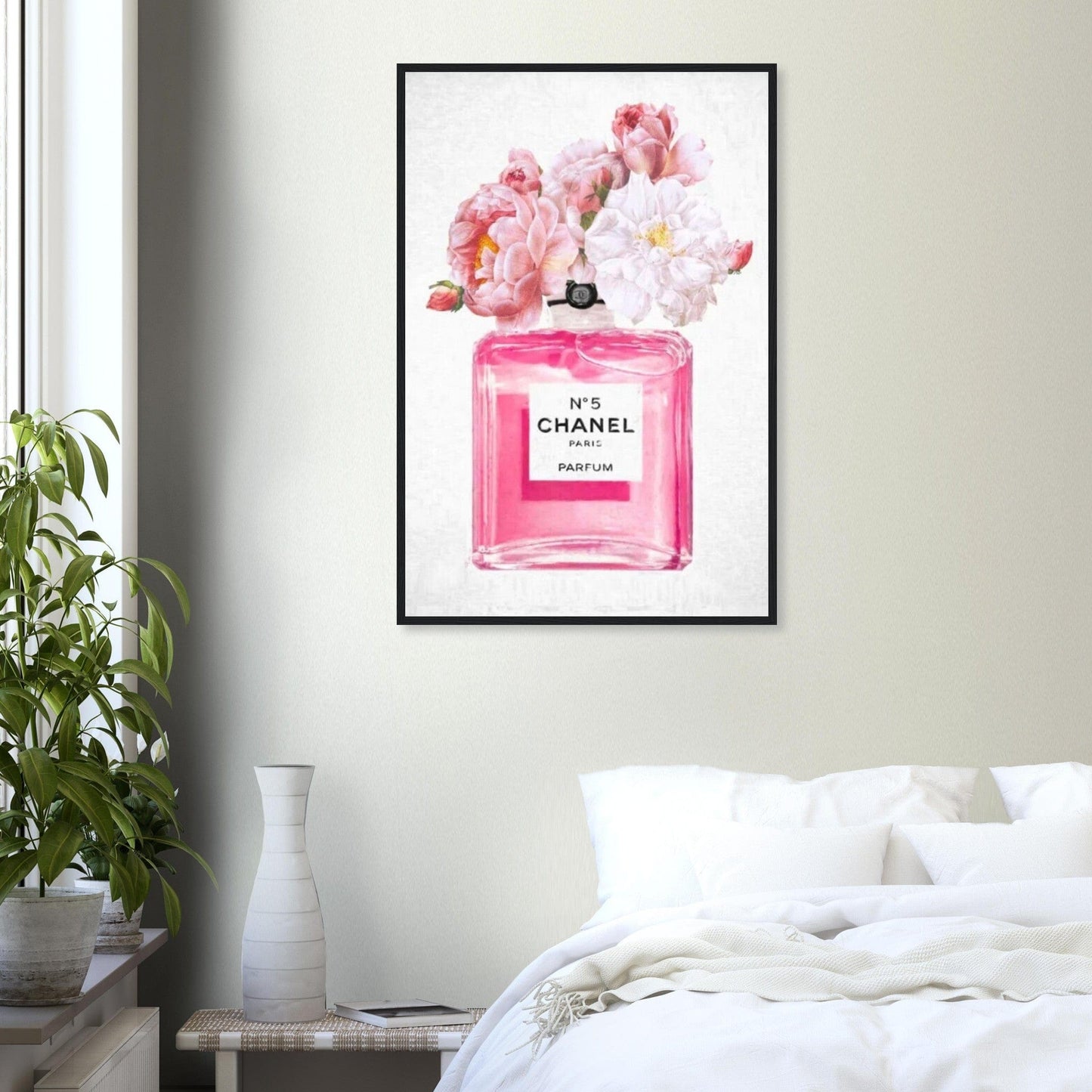 Canvanation 60x90 cm / 24x36″ / 3 Cadre Chanel Rose