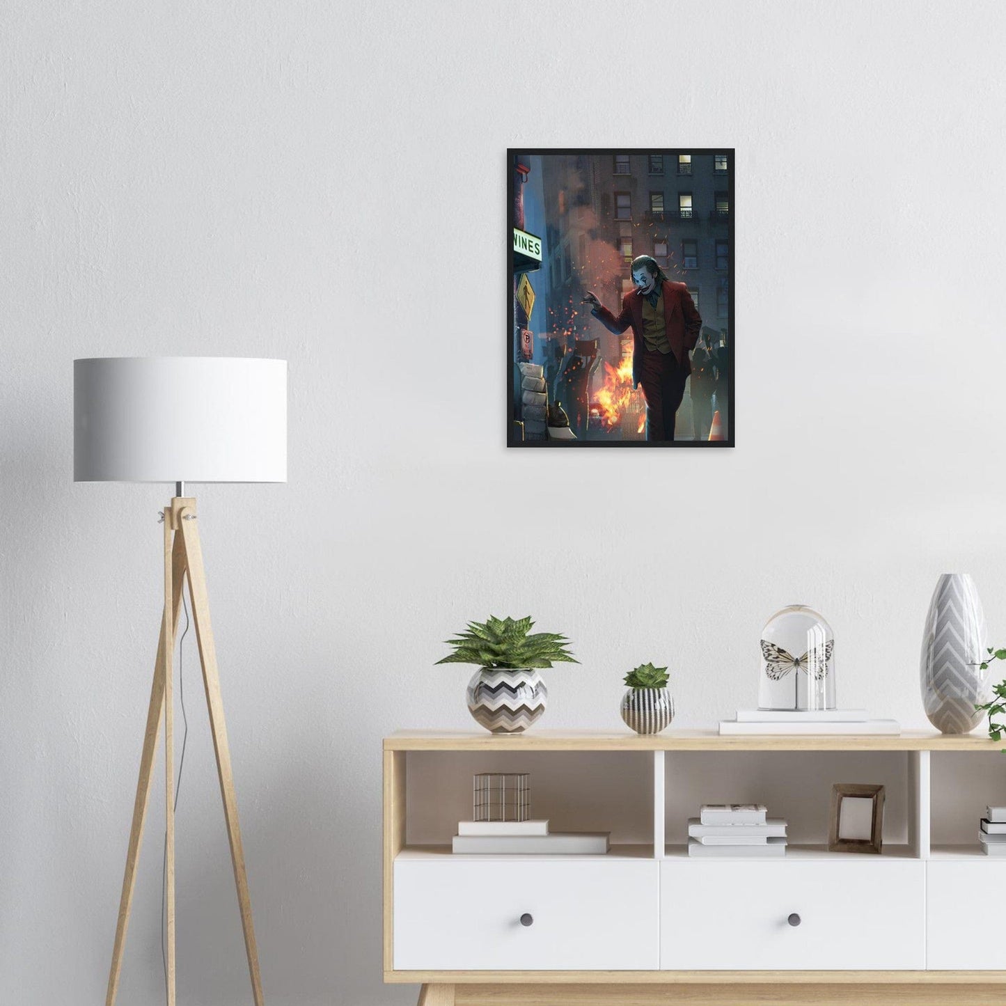 Canvanation Print Material Tableau Joker Heath Ledger