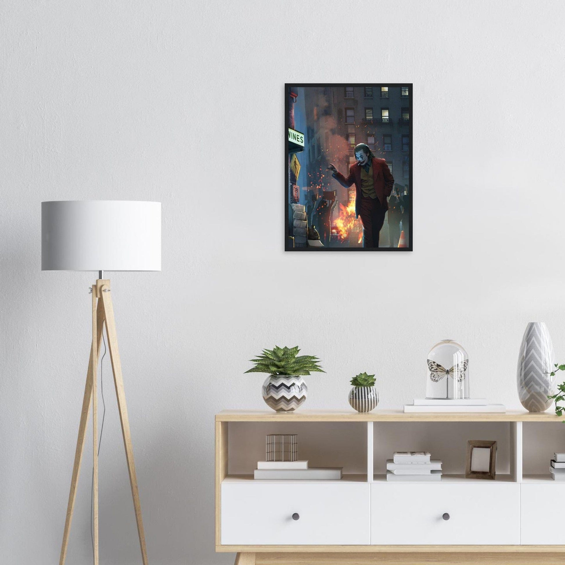 Canvanation Print Material Tableau Joker Heath Ledger